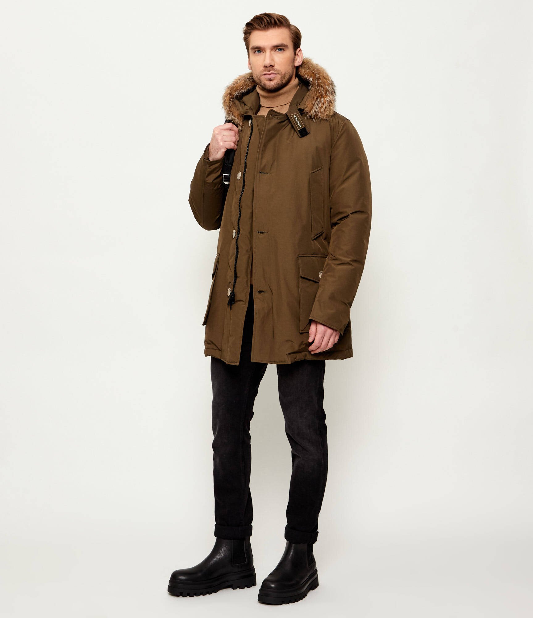 Calvin Klein De piele ghete chelsea LUGGED CHELSEA