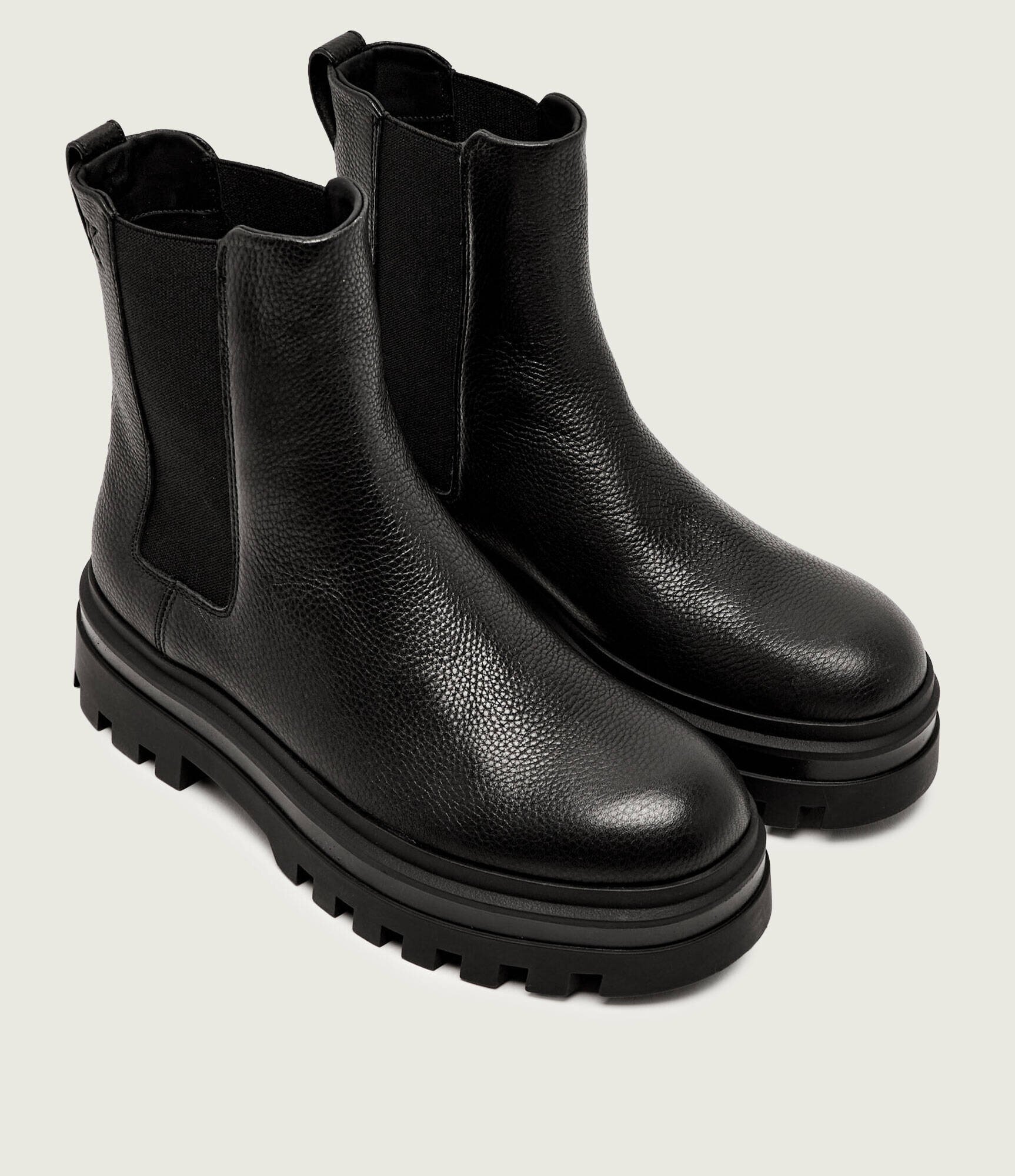 Calvin Klein De piele ghete chelsea LUGGED CHELSEA