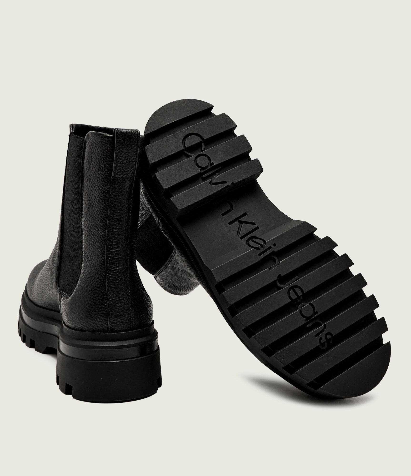 Calvin Klein De piele ghete chelsea LUGGED CHELSEA
