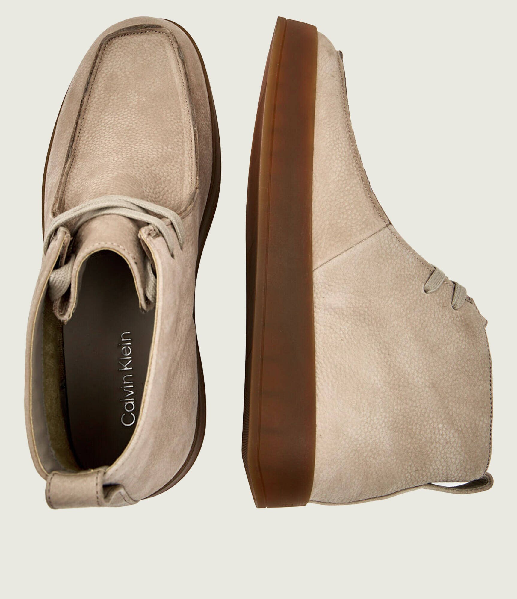 Calvin Klein De piele încălțăminte înaltă