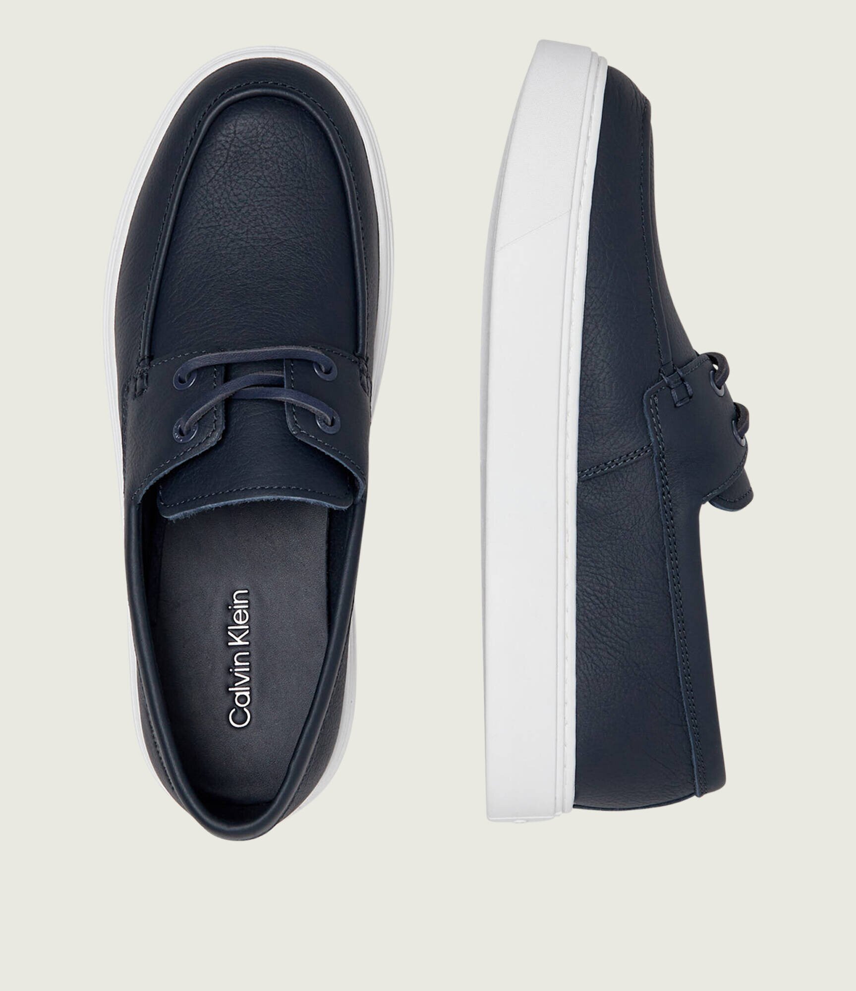 Calvin Klein De piele pantofi Crop top
