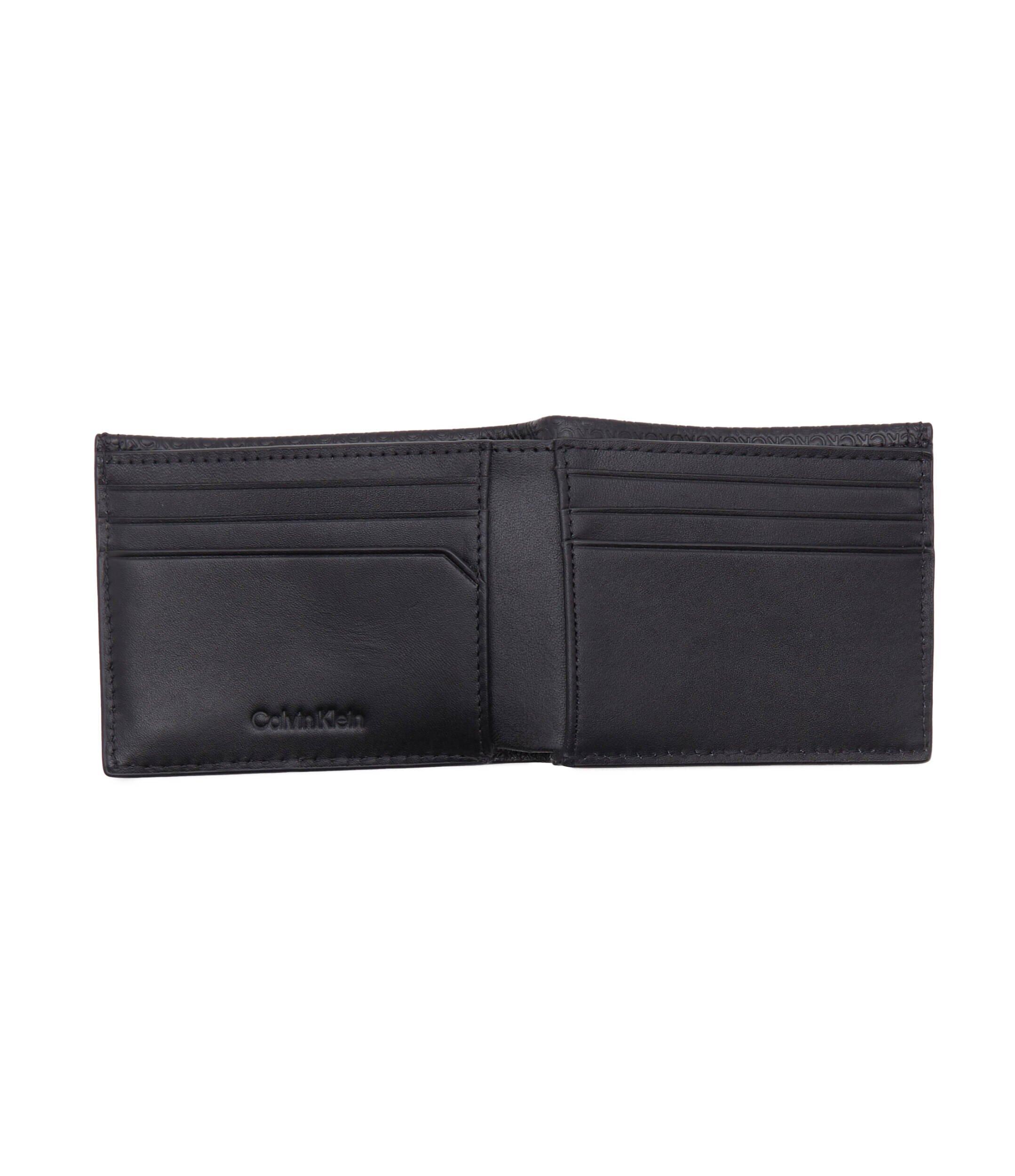 Calvin Klein De piele portofel MINIMALISM BIFOLD 6CC