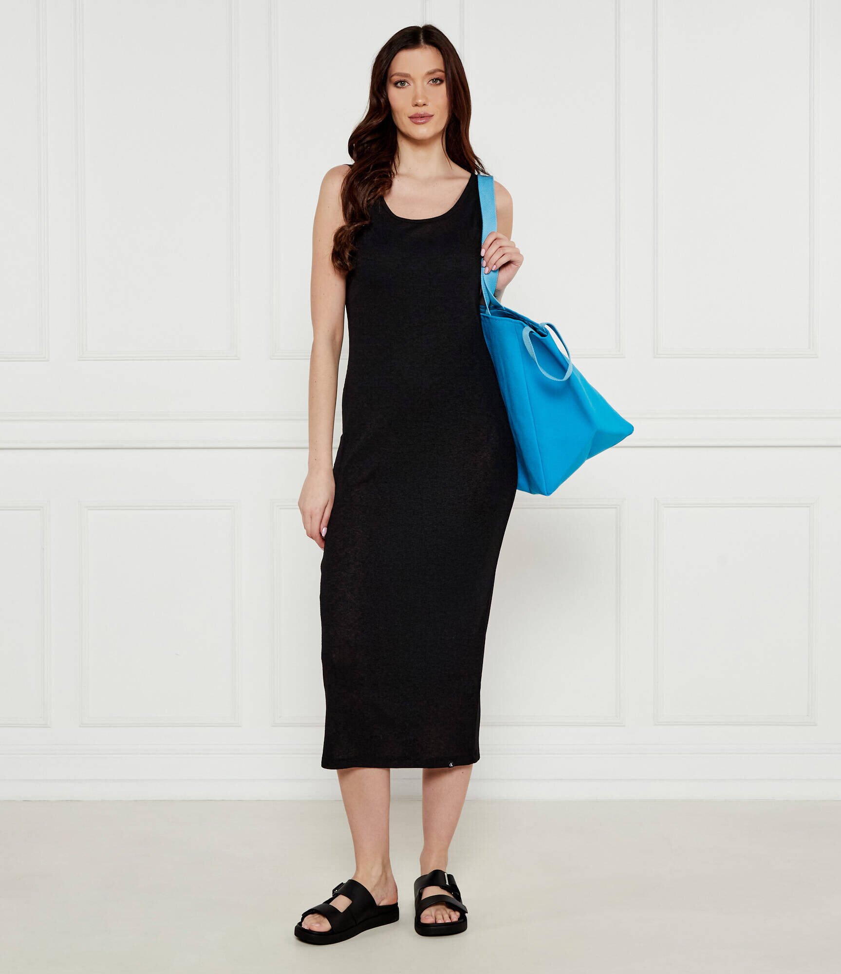 Calvin Klein De piele șlapi