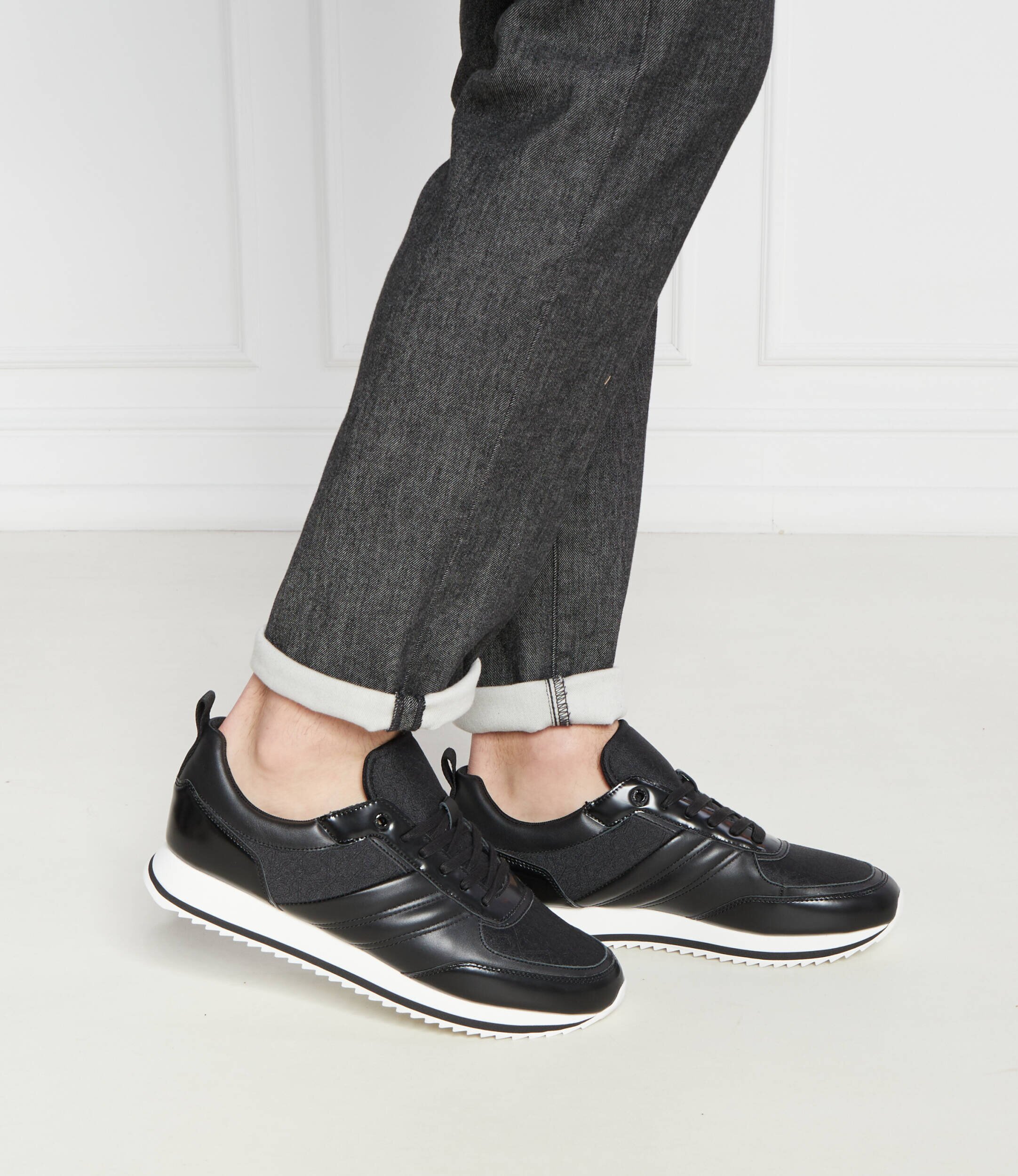 Calvin Klein De piele sneakers