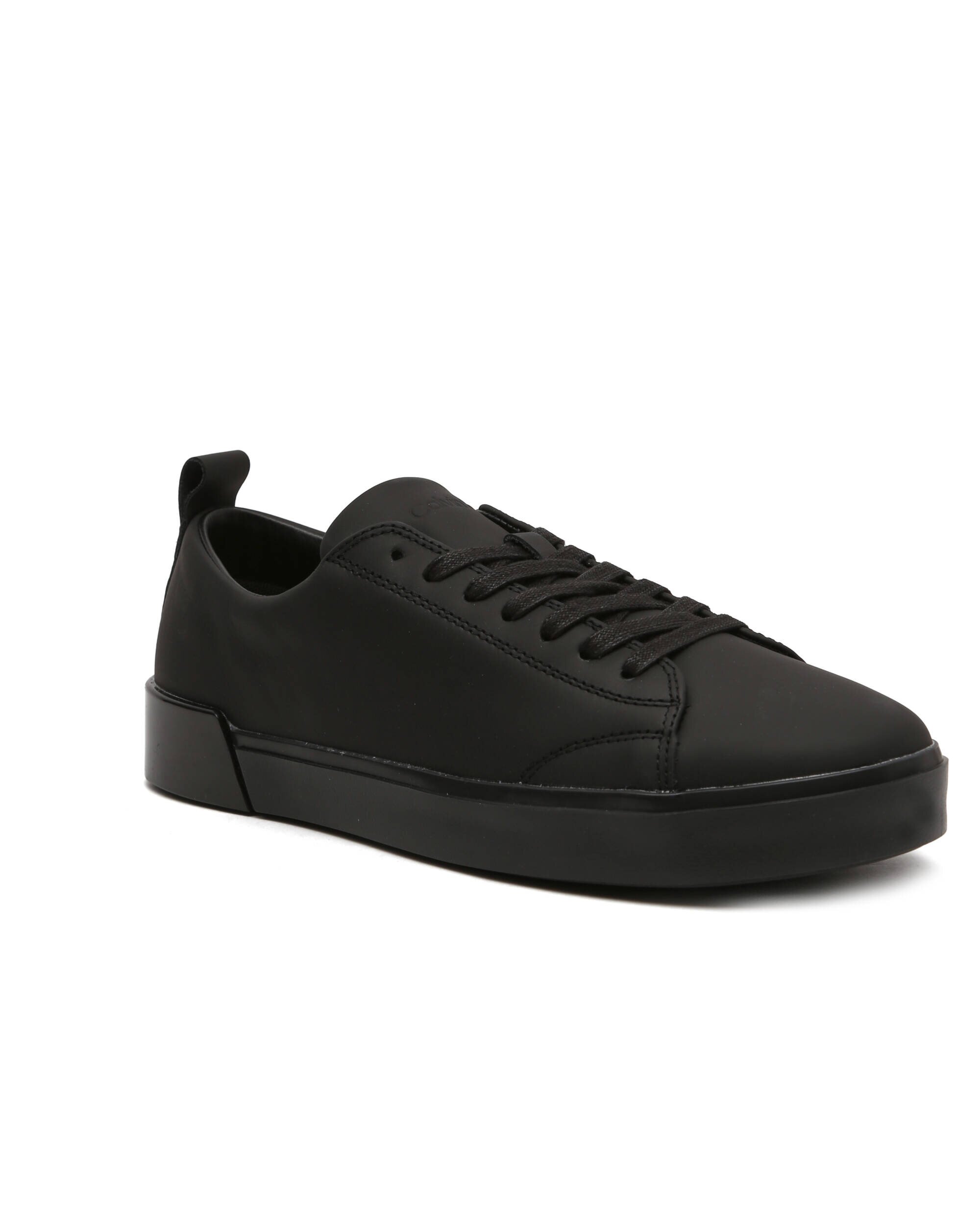Calvin Klein De piele teniși LOW TOP LACE UP