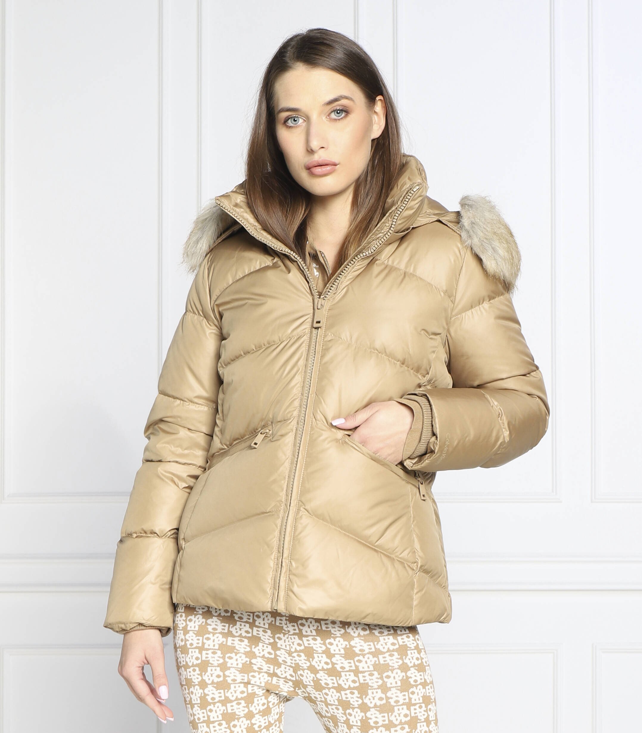 Calvin Klein De puf geacă | Regular Fit