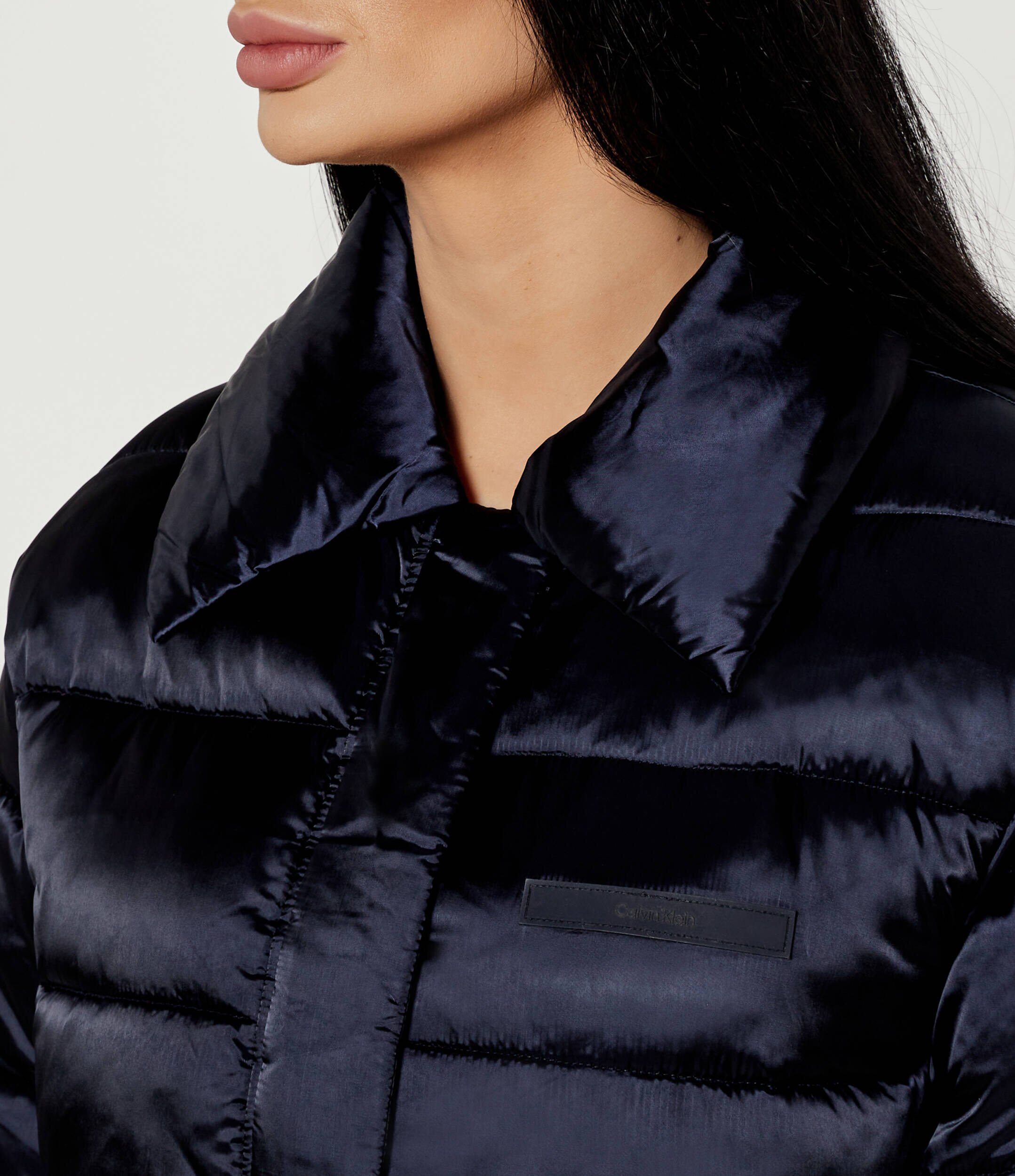 Calvin Klein De satin geacă | Regular Fit