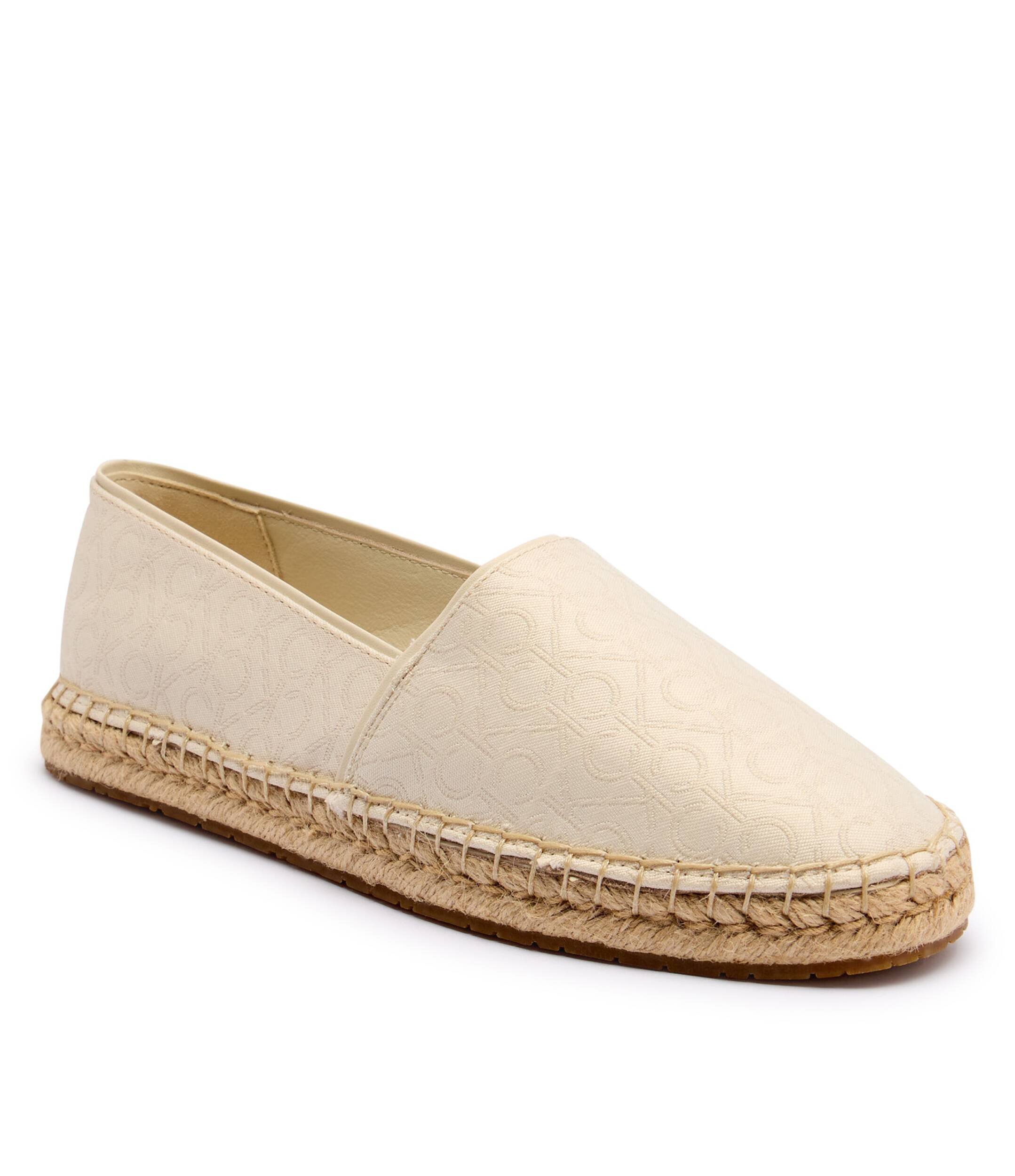 Calvin Klein Espadrile cu adaos de piele