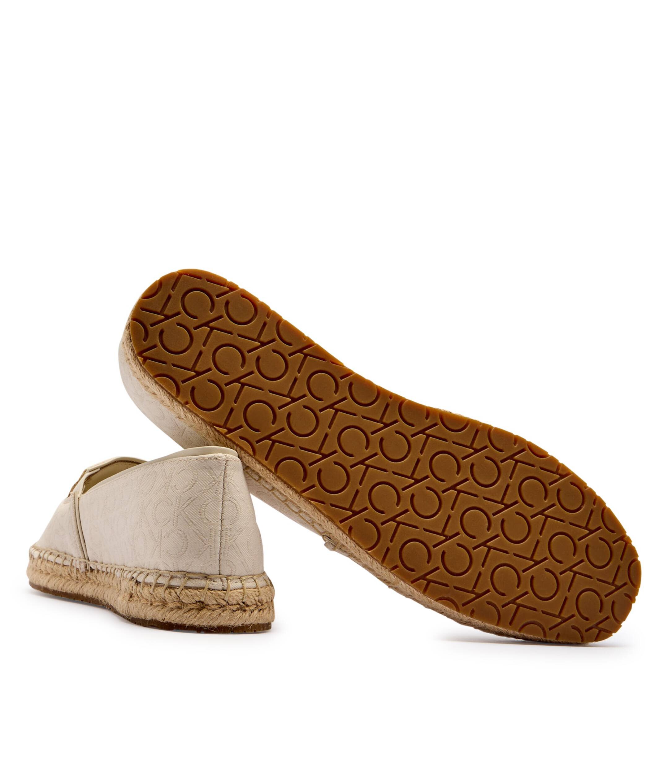 Calvin Klein Espadrile cu adaos de piele