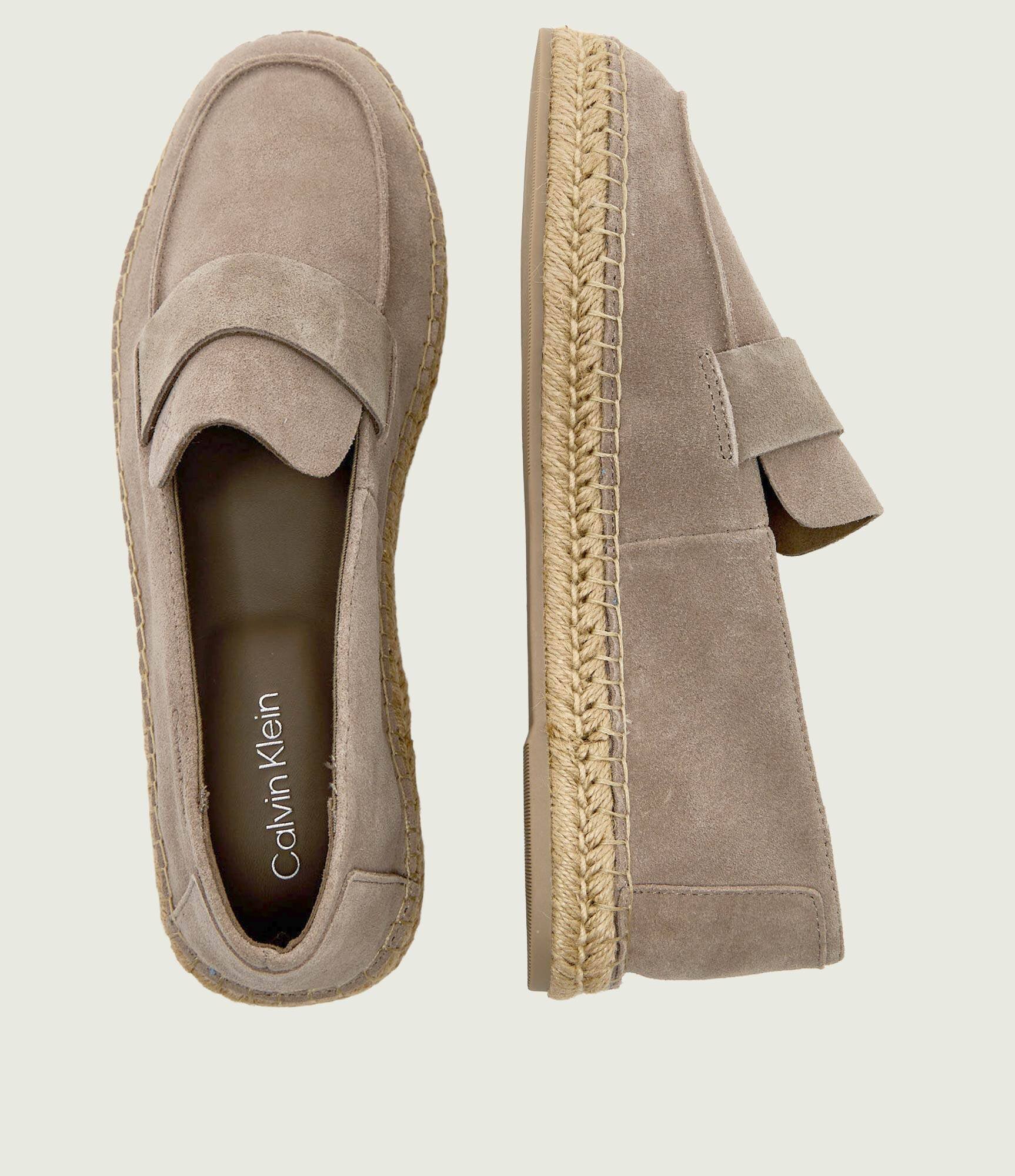 Calvin Klein Espadrile | piele întoarsă
