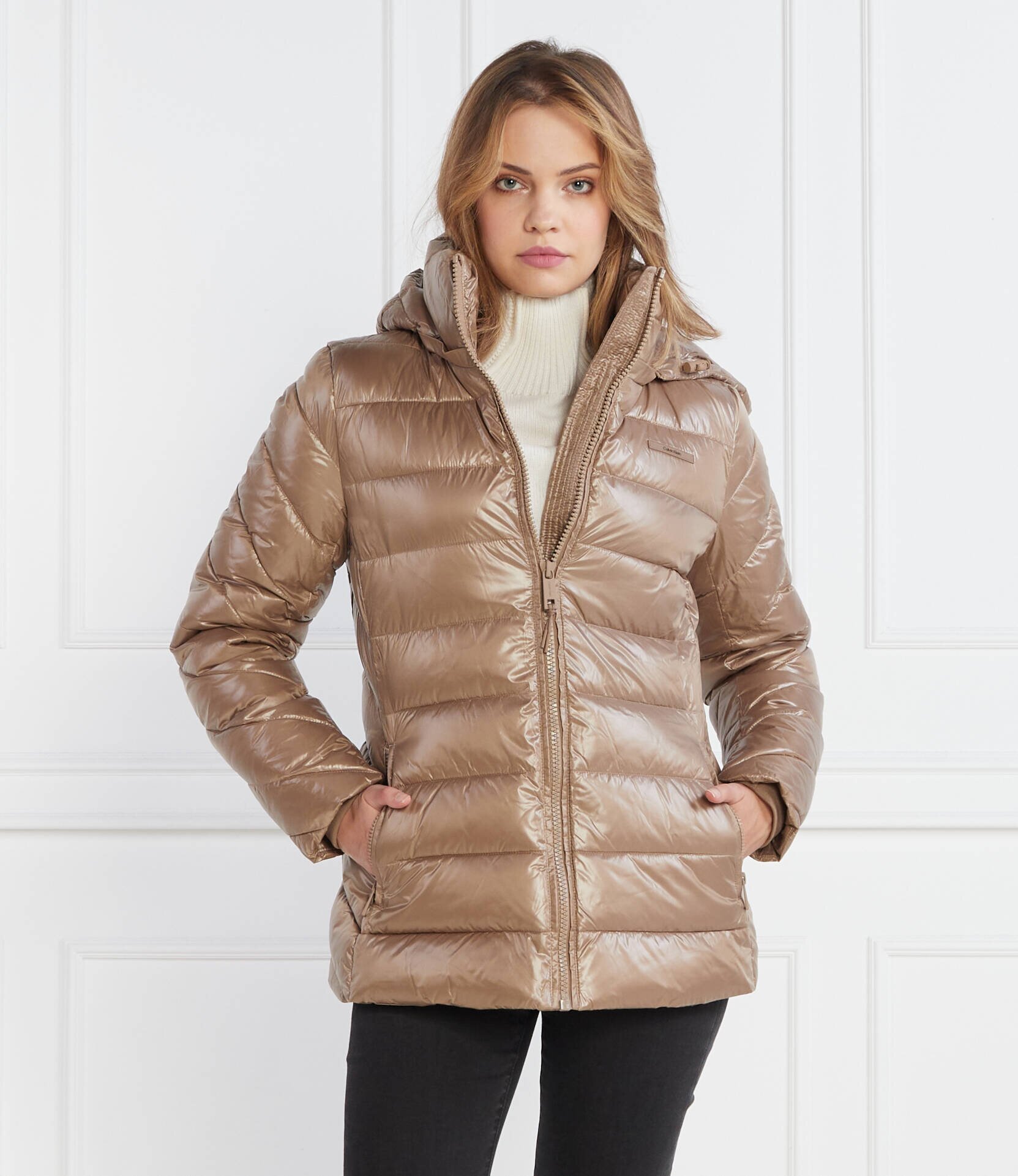 Calvin Klein Geacă ESS BELTED PADDED LW | Regular Fit