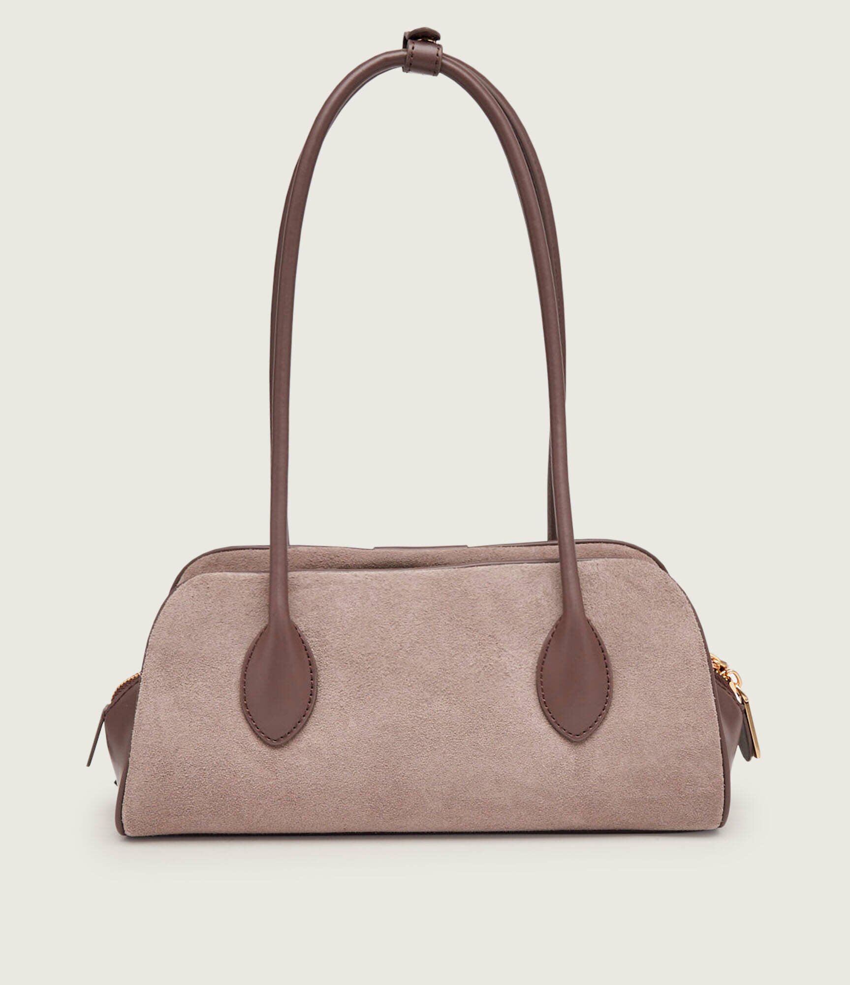 Calvin Klein Geantă pe umăr Emblem | piele întoarsă
