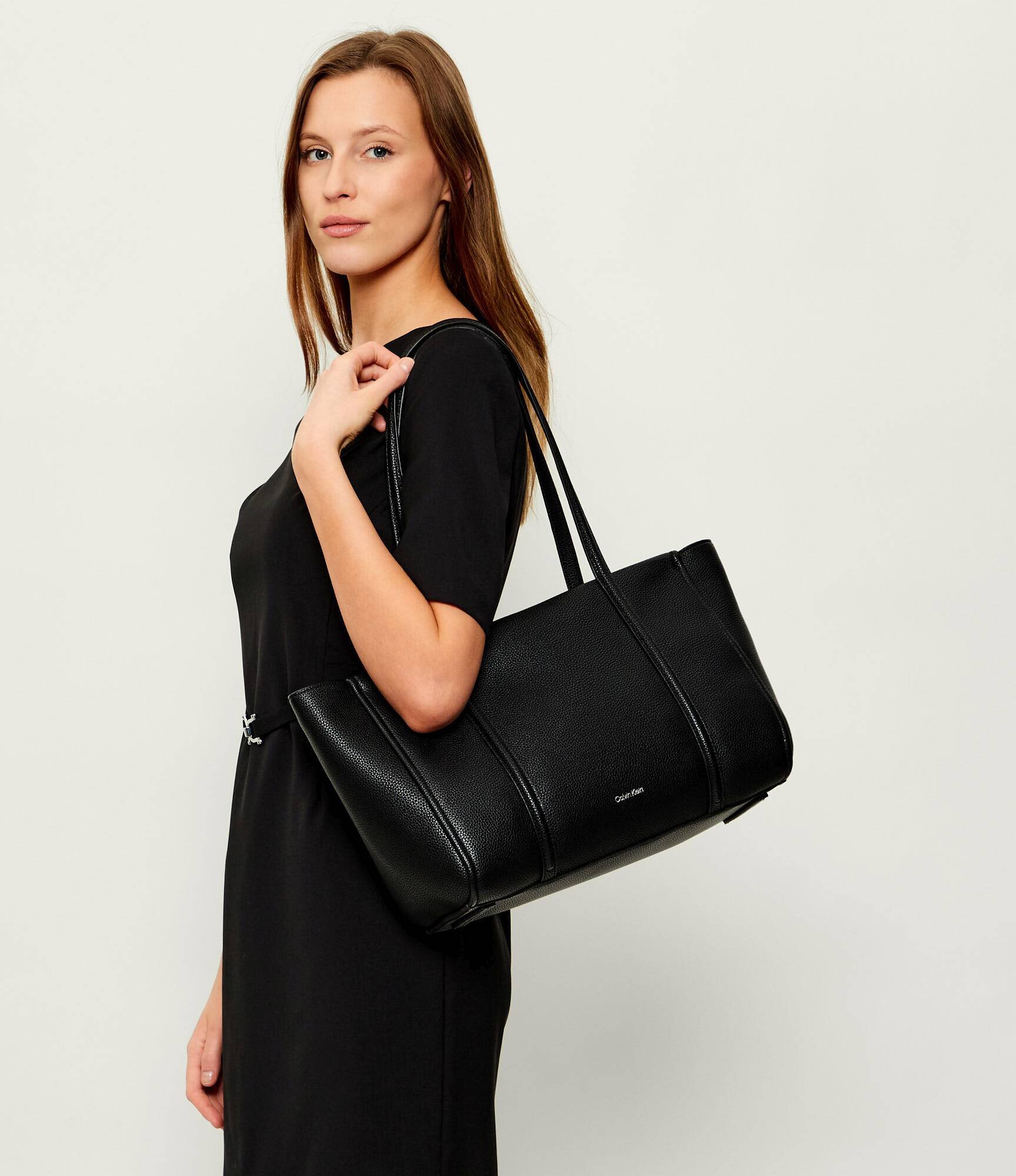 Calvin Klein Geantă shopper PEBBLE GRAIN
