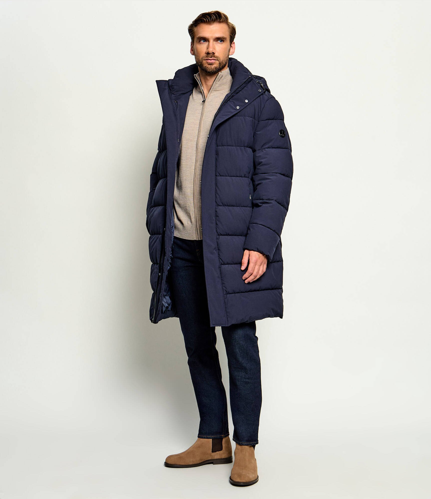 Calvin Klein Ghete chelsea Chelsea | piele întoarsă