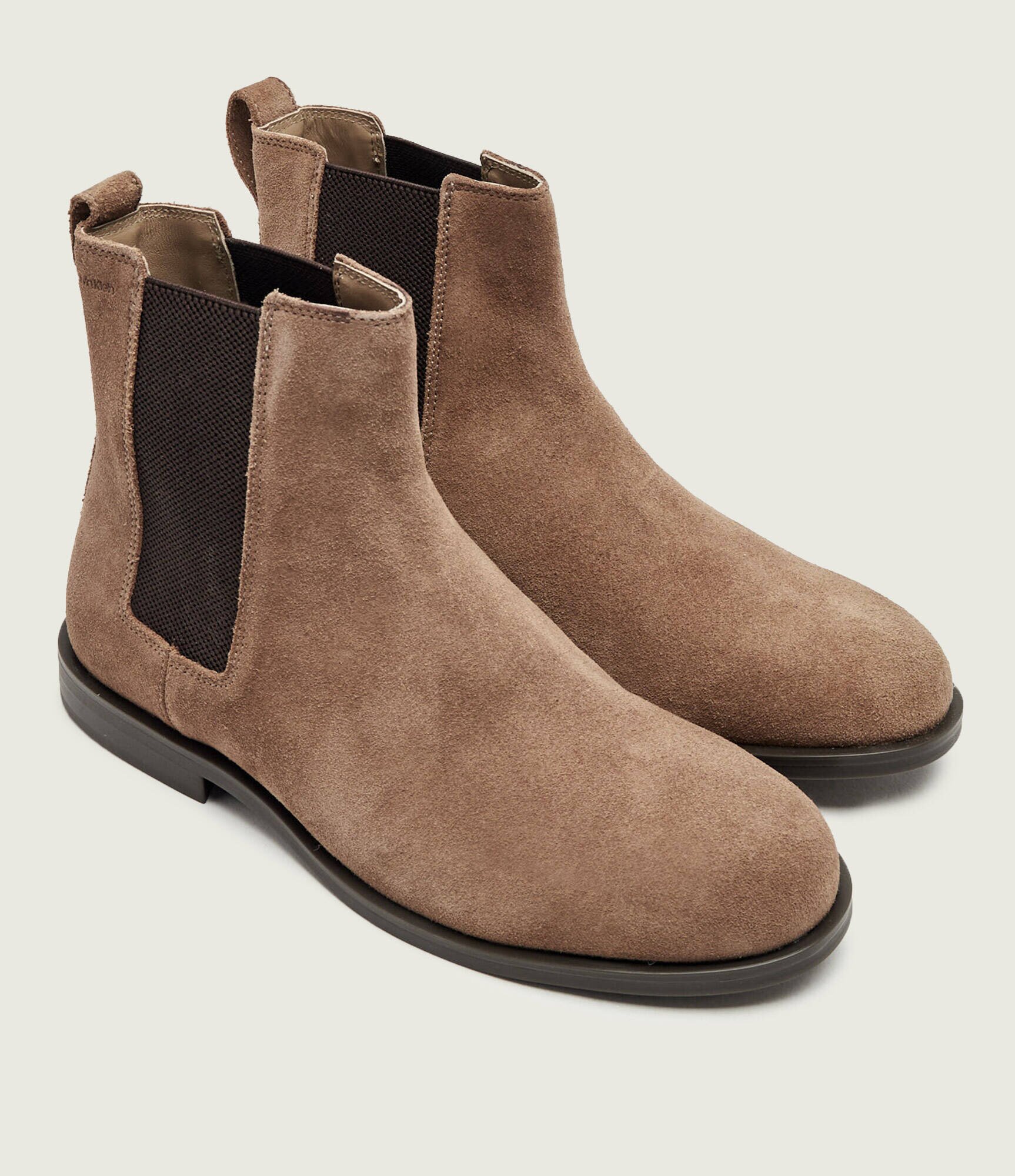 Calvin Klein Ghete chelsea Chelsea | piele întoarsă