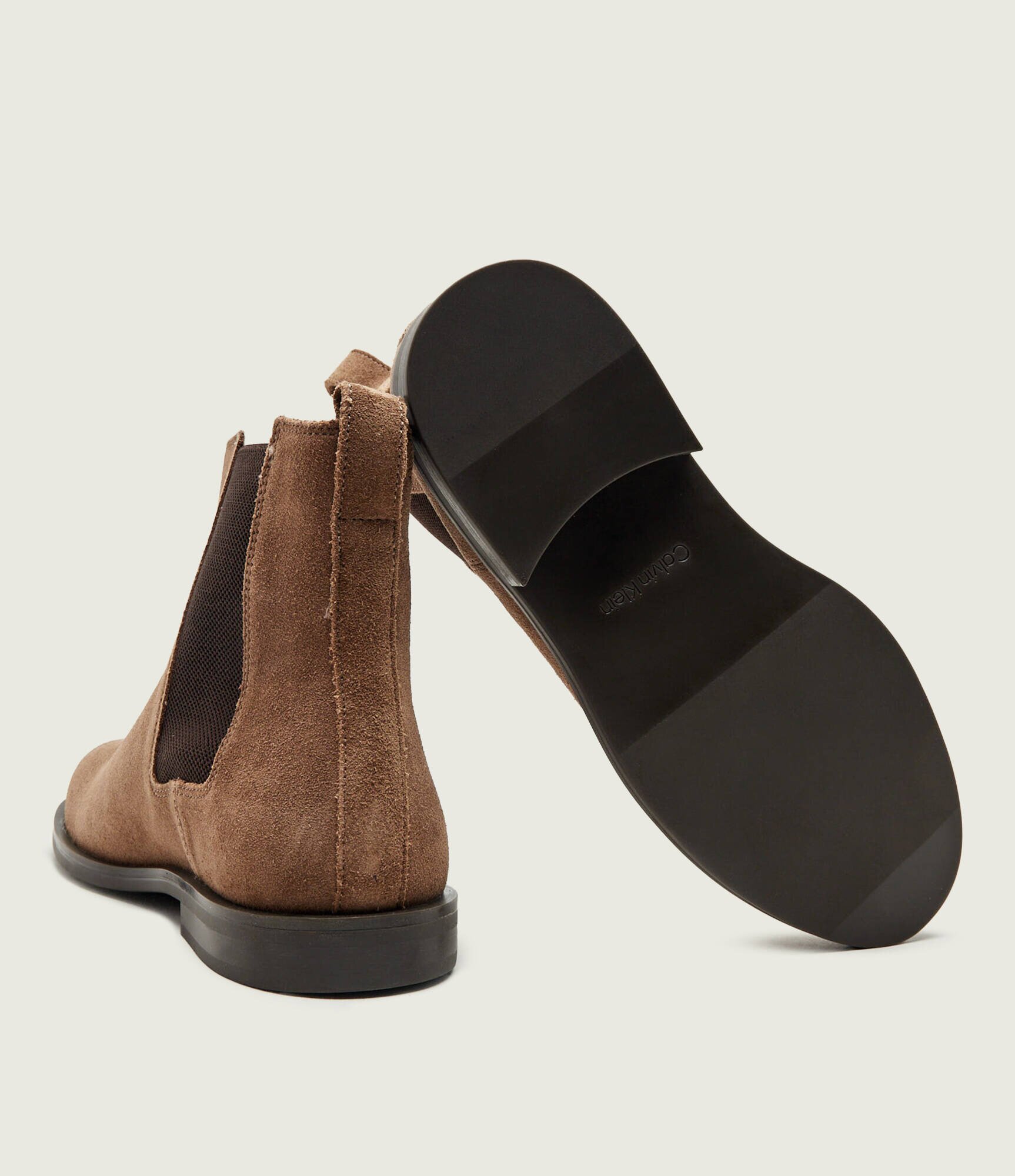 Calvin Klein Ghete chelsea Chelsea | piele întoarsă