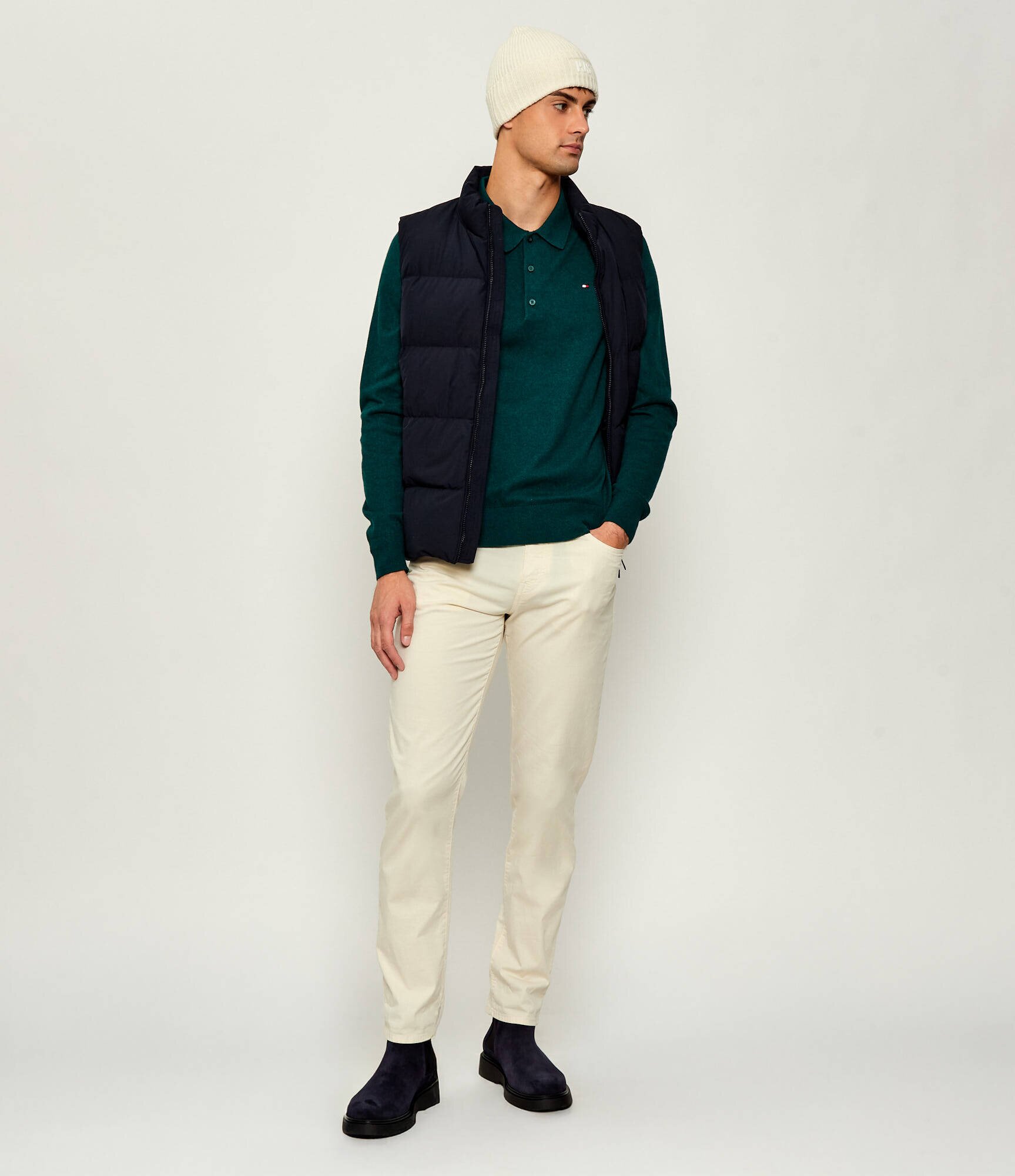 Calvin Klein Ghete chelsea CHELSEA | piele întoarsă