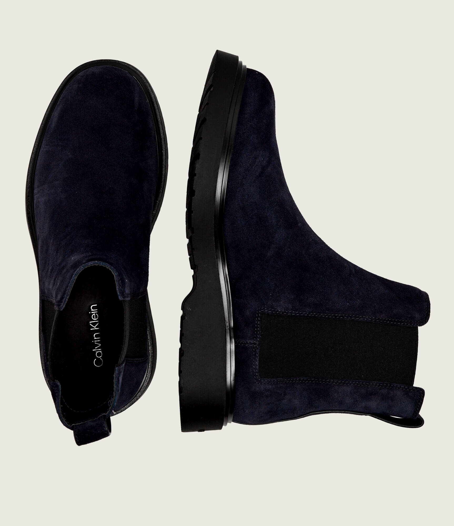 Calvin Klein Ghete chelsea CHELSEA | piele întoarsă