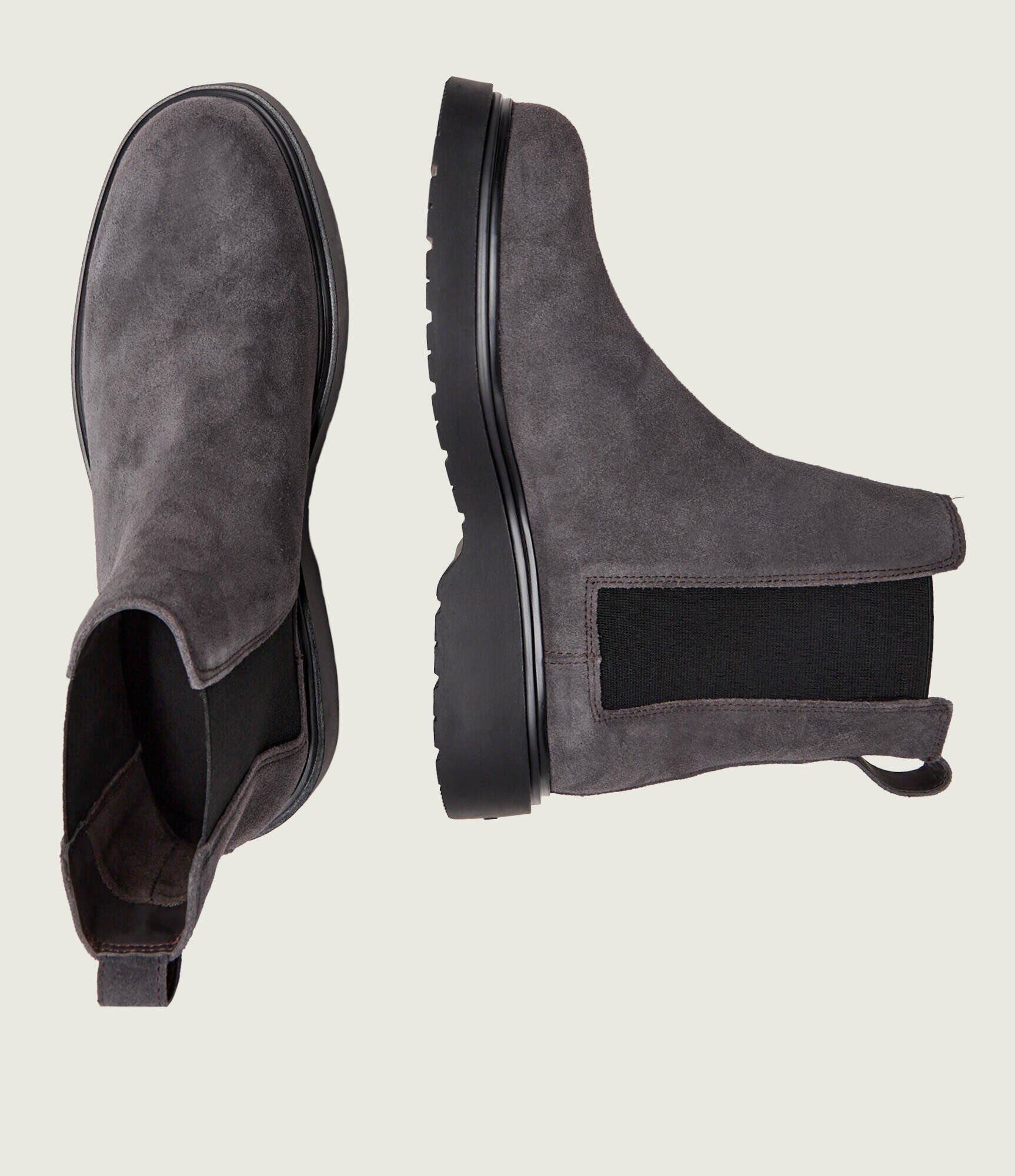 Calvin Klein Ghete chelsea Chelsea | piele întoarsă