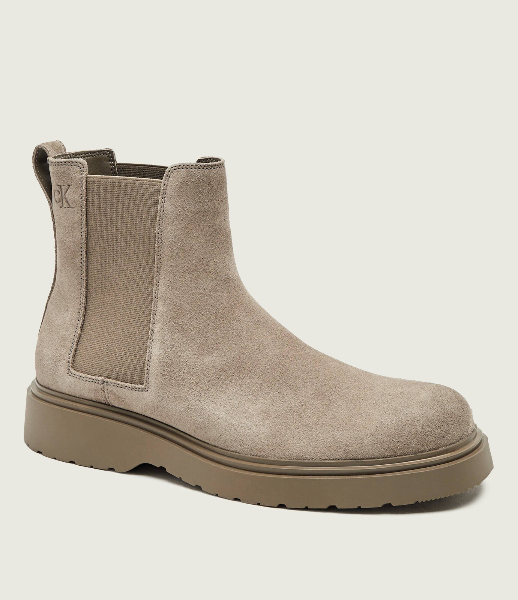 Calvin Klein Ghete chelsea | piele întoarsă