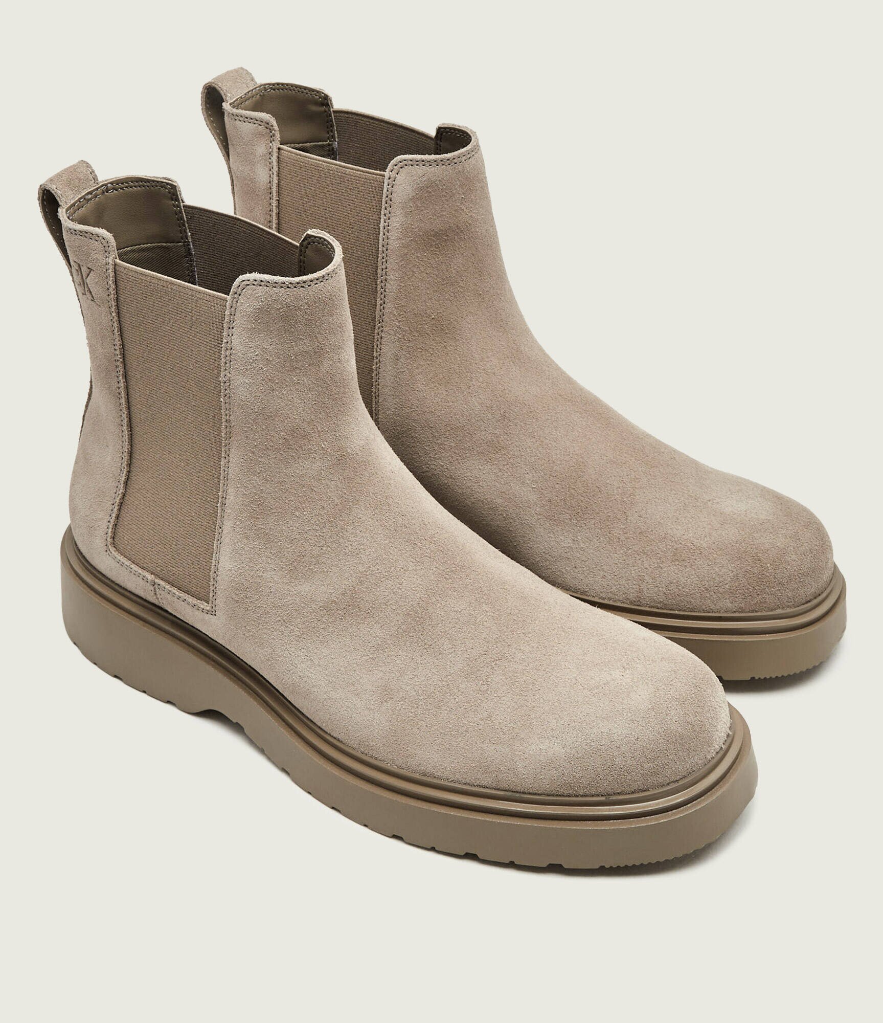 Calvin Klein Ghete chelsea | piele întoarsă