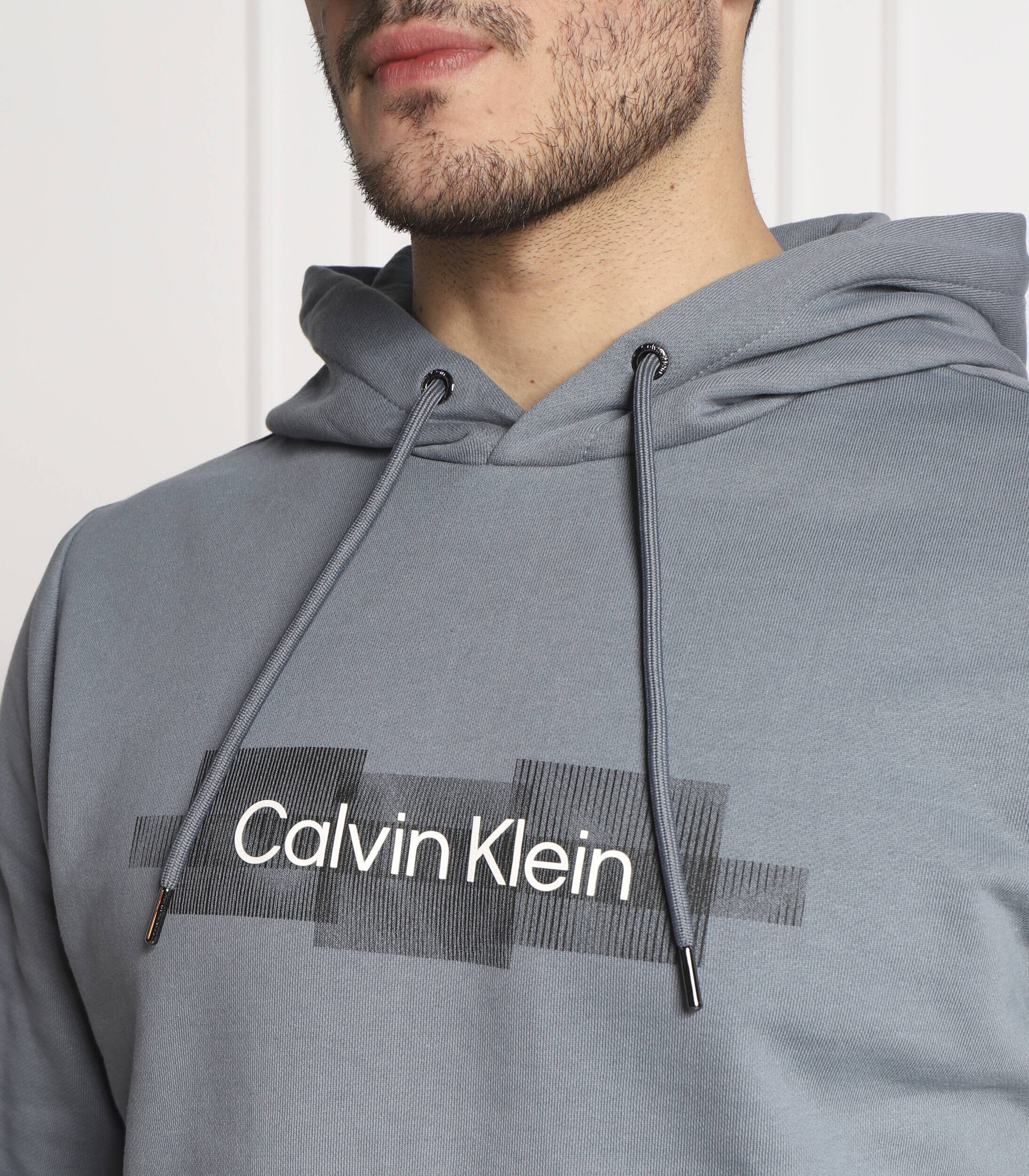 Calvin Klein Hanorac BOX STRIPED LOGO | Regular Fit
