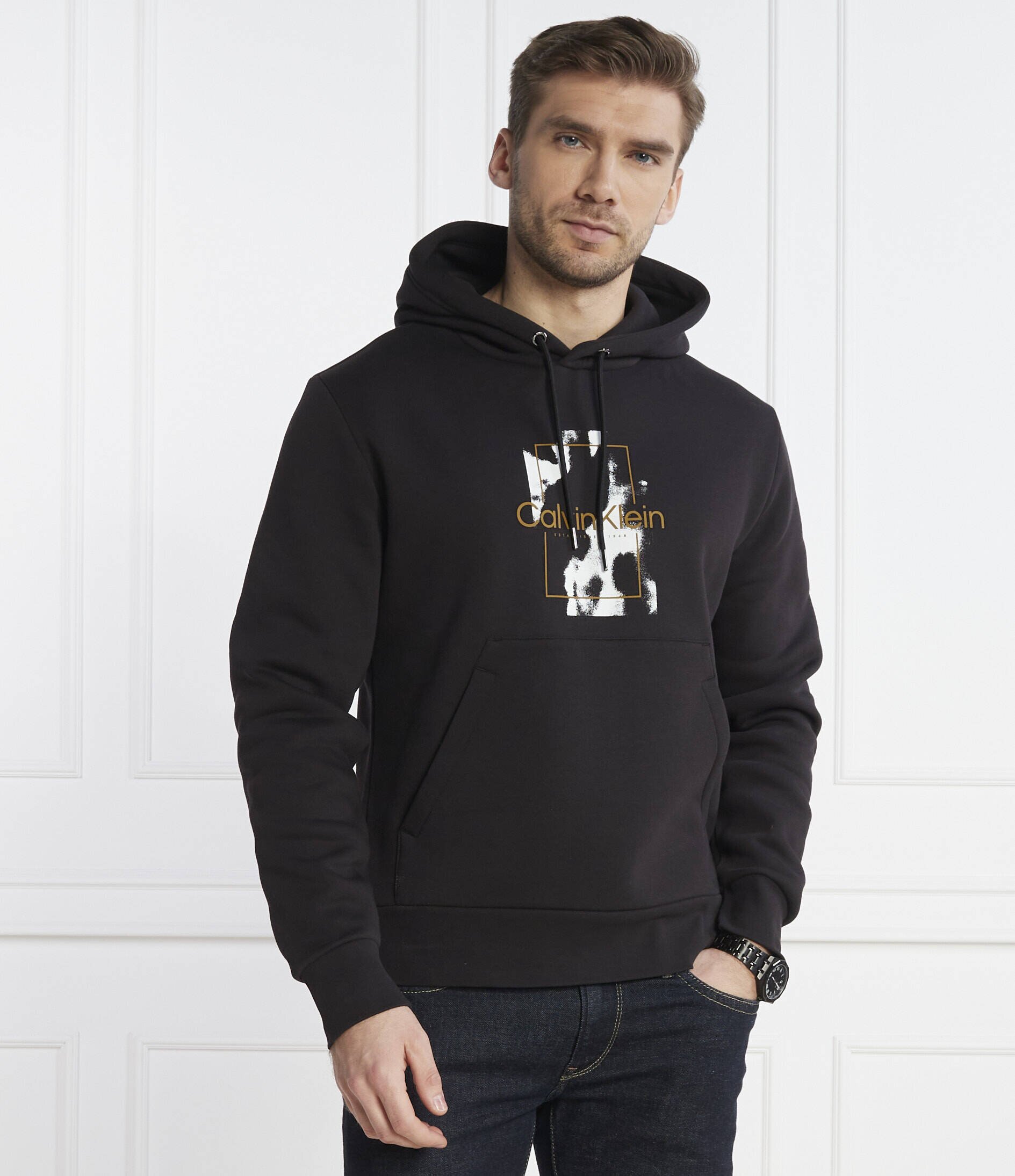 Calvin Klein Hanorac CAMO LOGO | Regular Fit