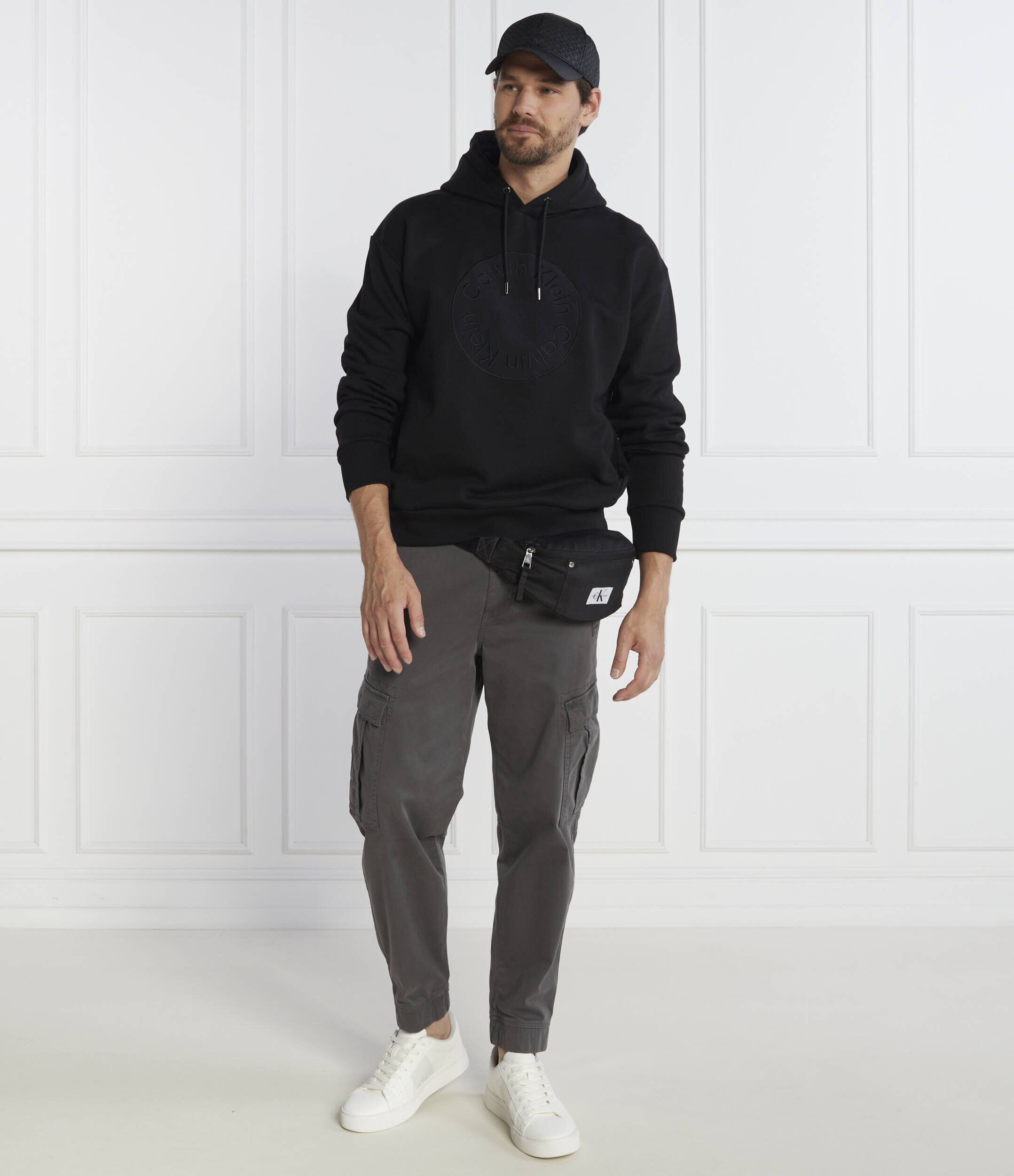Calvin Klein Hanorac EMBROIDERED EMBLEM | Regular Fit