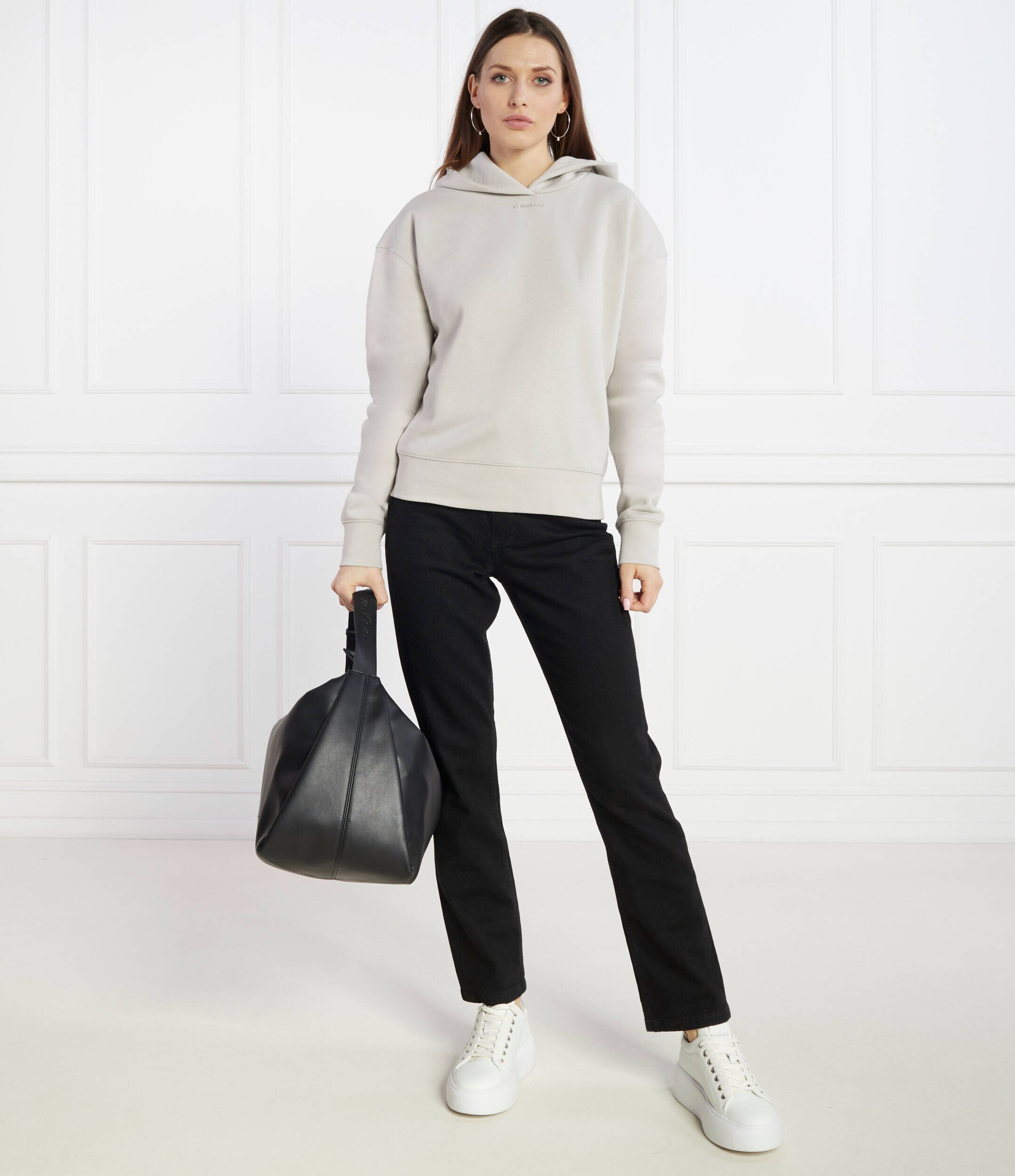 Calvin Klein Hanorac METALLIC MICRO LOGO | Regular Fit