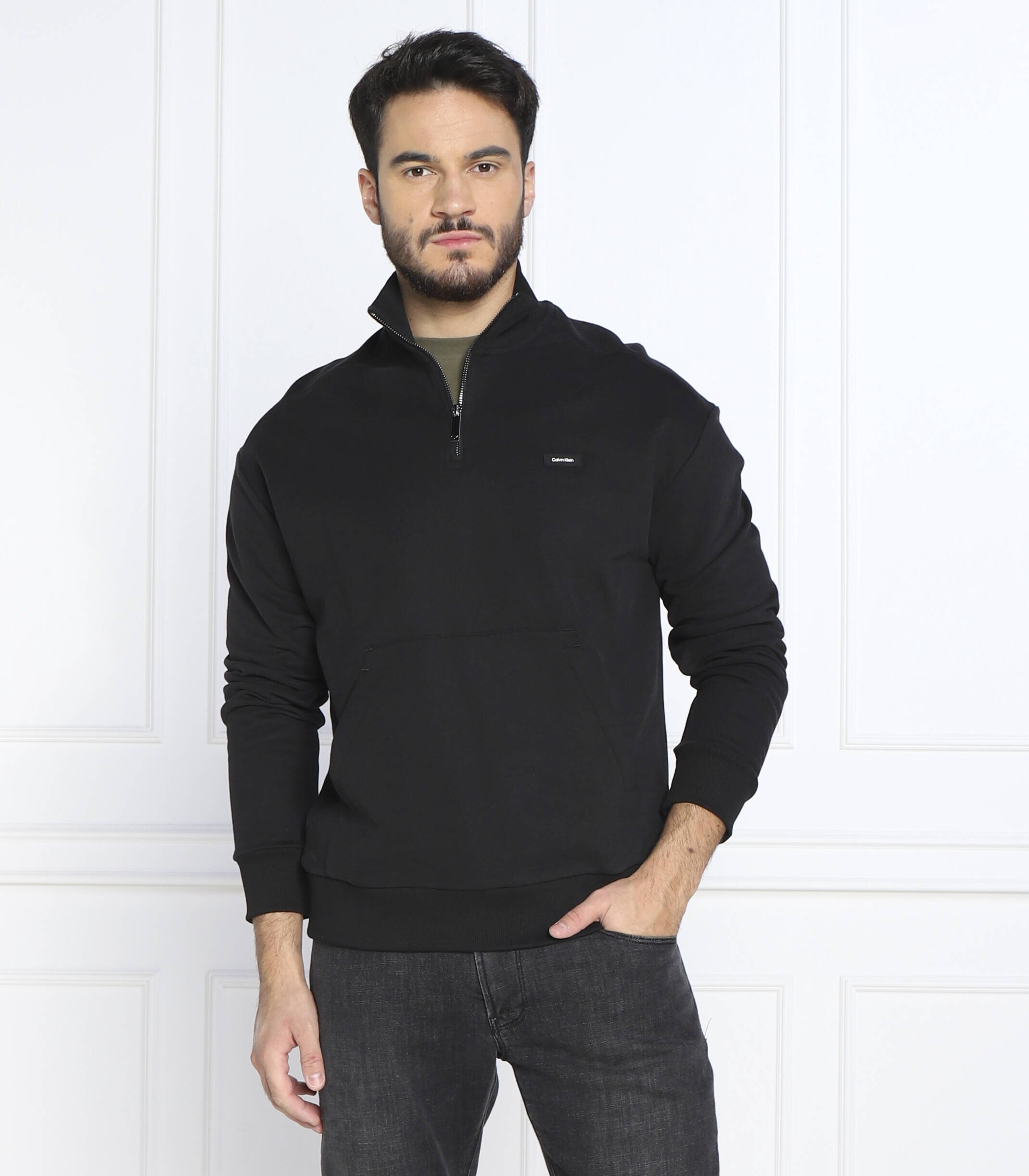 Calvin Klein Hanorac QUARTER ZIP | Comfort fit