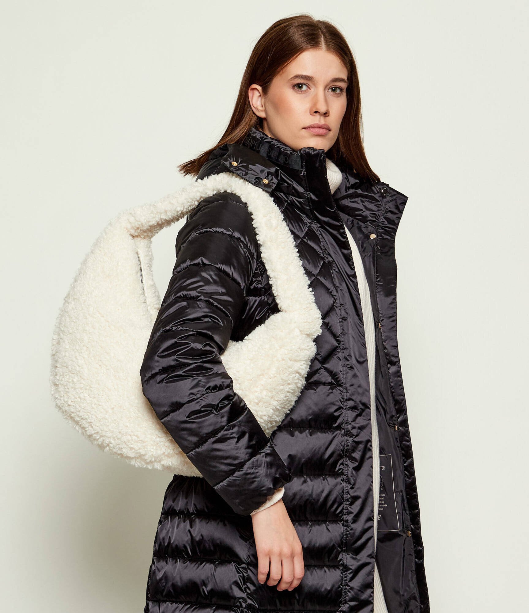 Calvin Klein Hobo | shearling