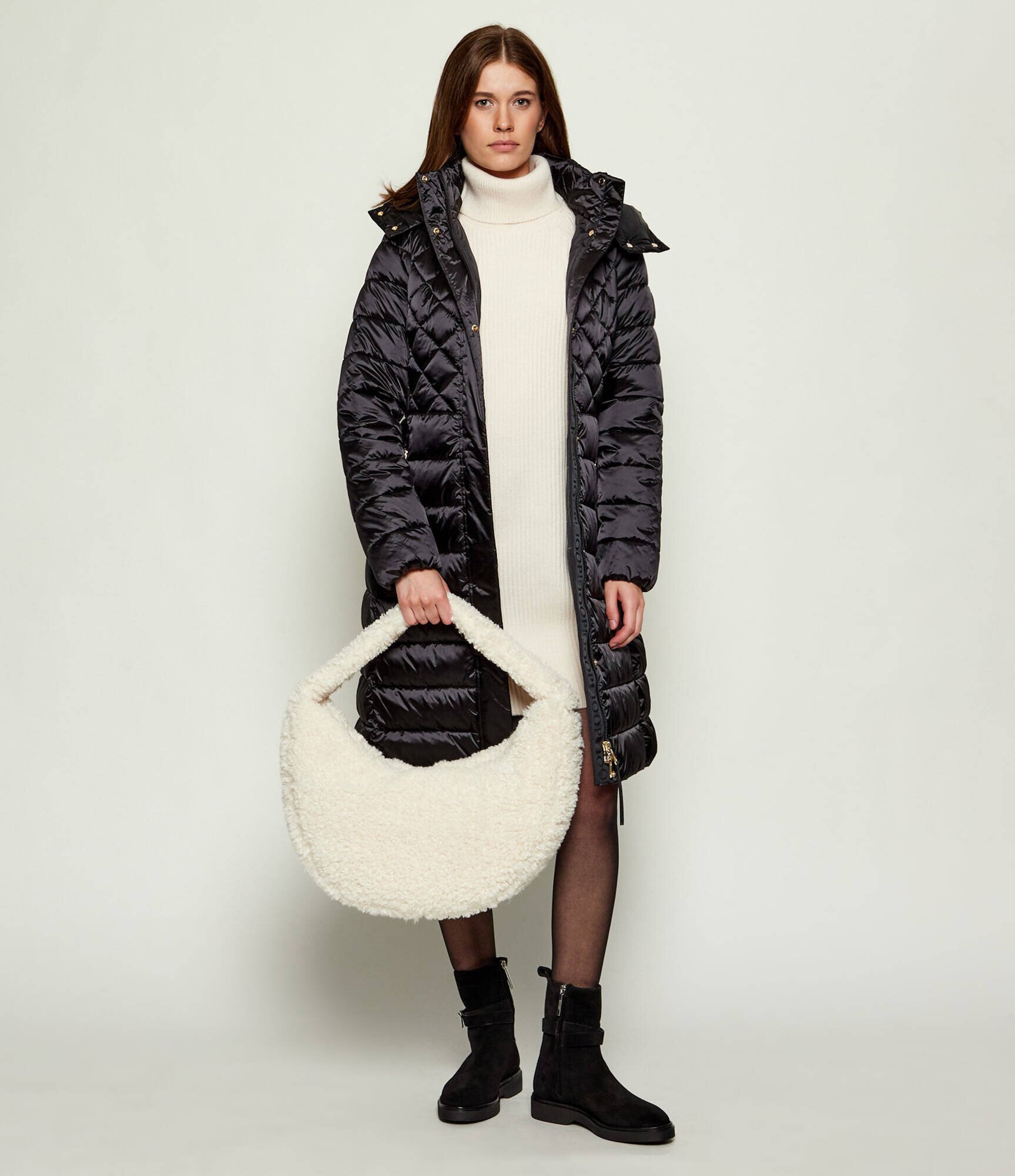 Calvin Klein Hobo | shearling