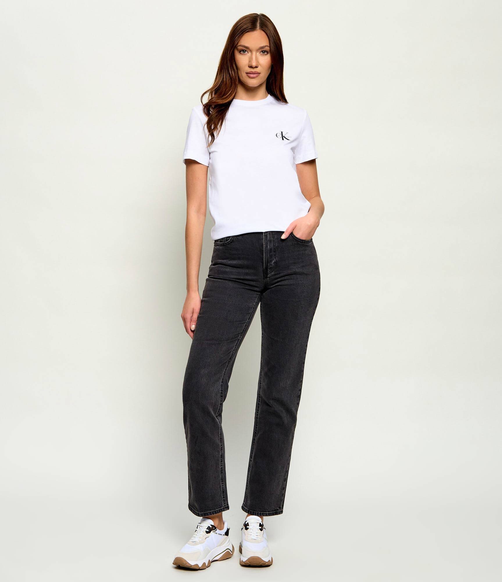 Calvin Klein Jeans Blugi ESSENTIAL | Straight fit | high rise