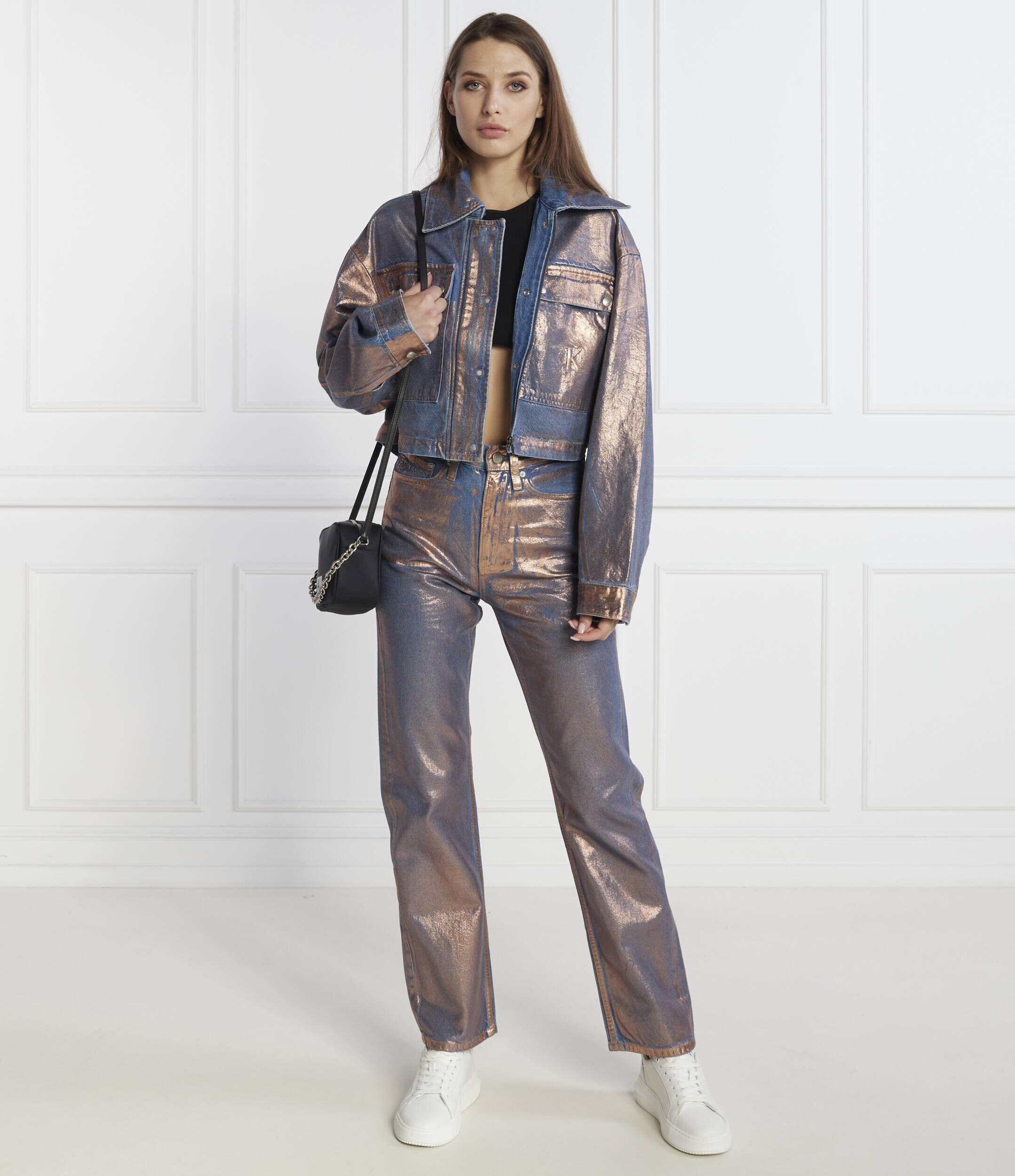 Calvin Klein Jeans Blugi HIGH RISE STRAIGHT | Straight fit | high waist