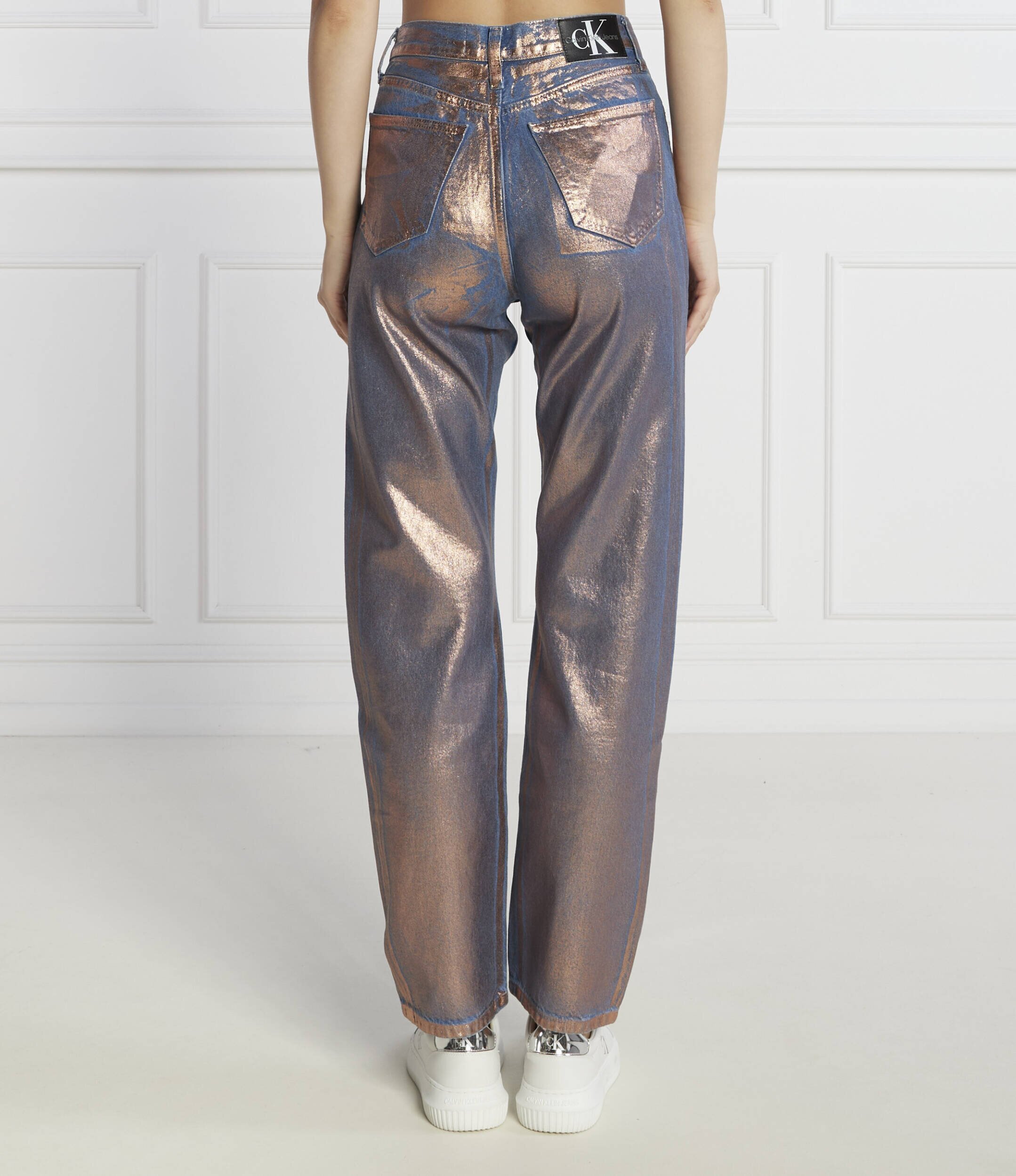 Calvin Klein Jeans Blugi HIGH RISE STRAIGHT | Straight fit | high waist