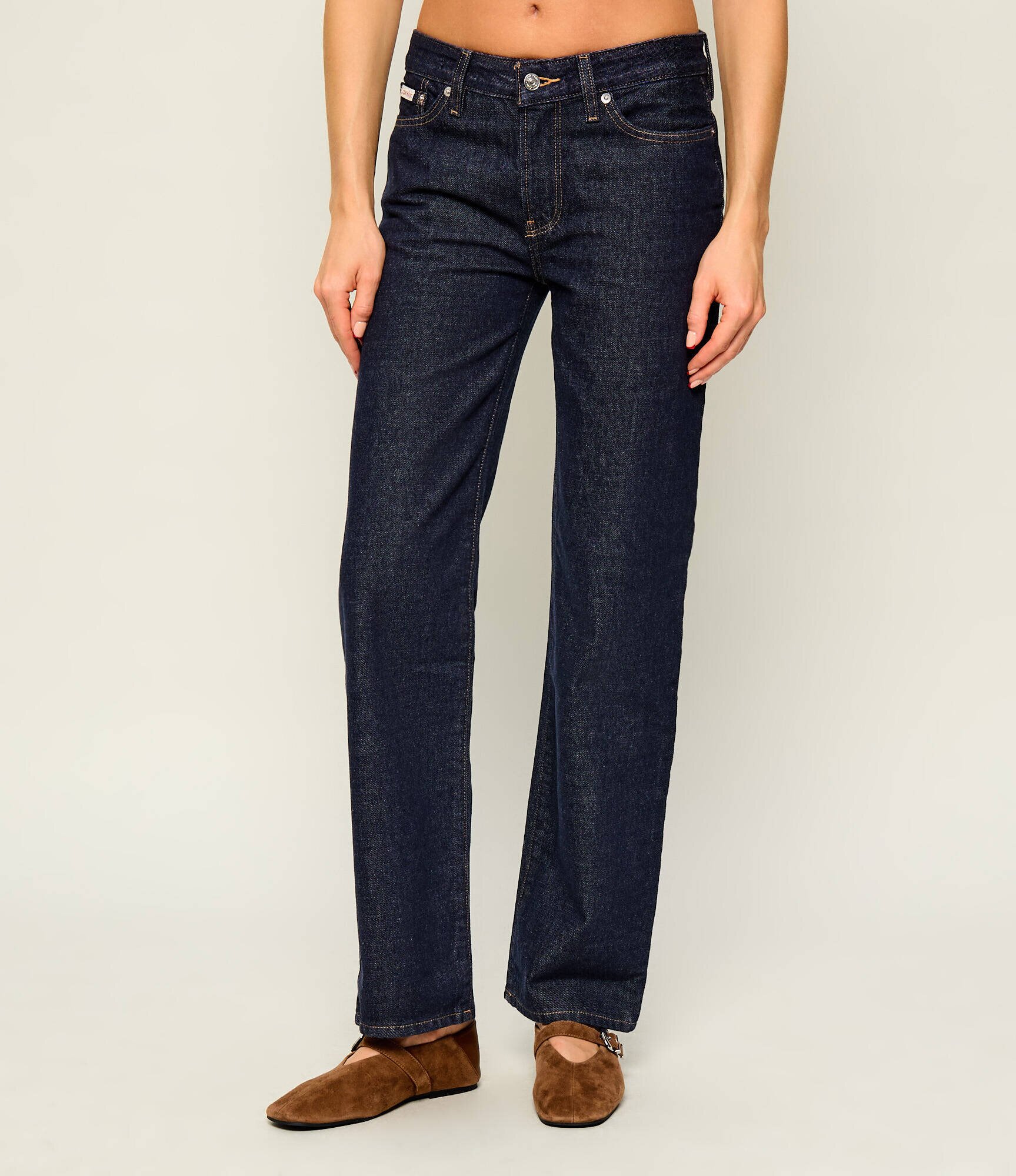 Calvin Klein Jeans Blugi Iconic | Straight fit | low rise