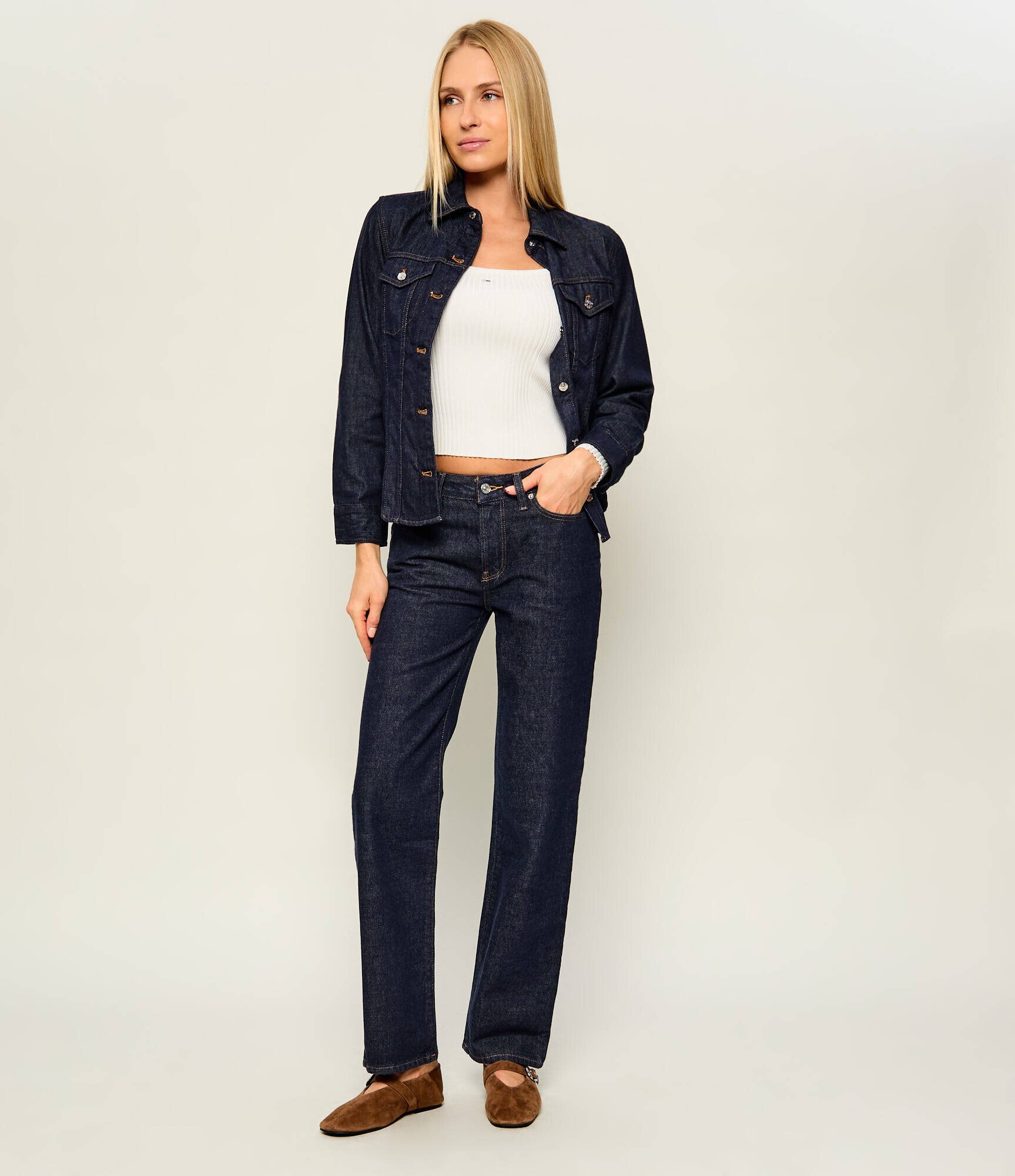 Calvin Klein Jeans Blugi Iconic | Straight fit | low rise