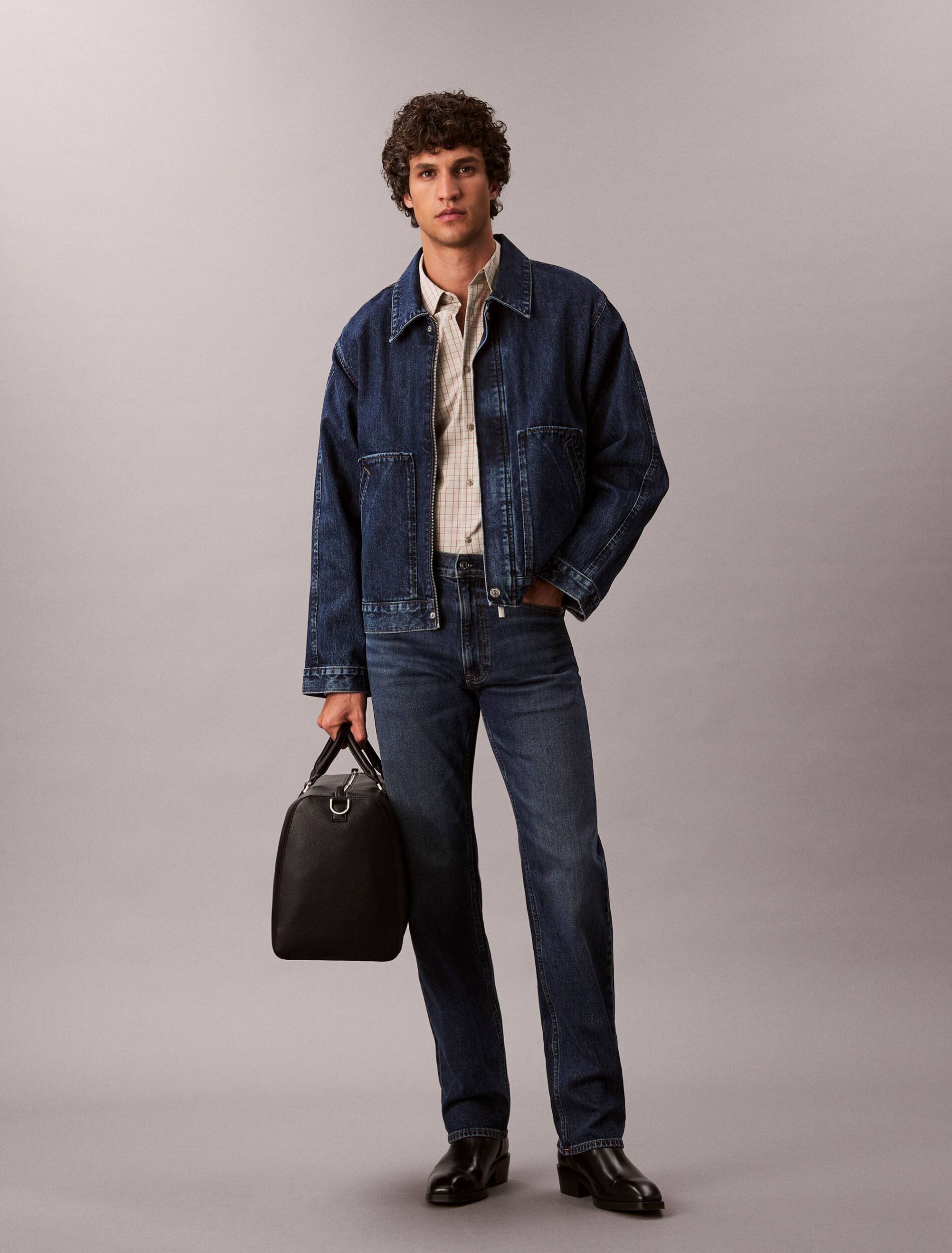 Calvin Klein Jeans Blugi Oil Slick | Straight fit