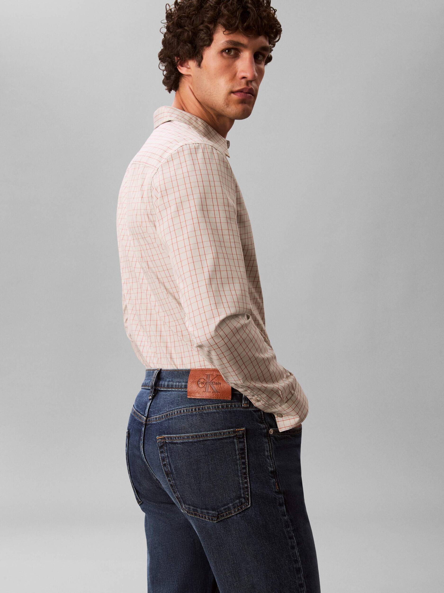 Calvin Klein Jeans Blugi Oil Slick | Straight fit