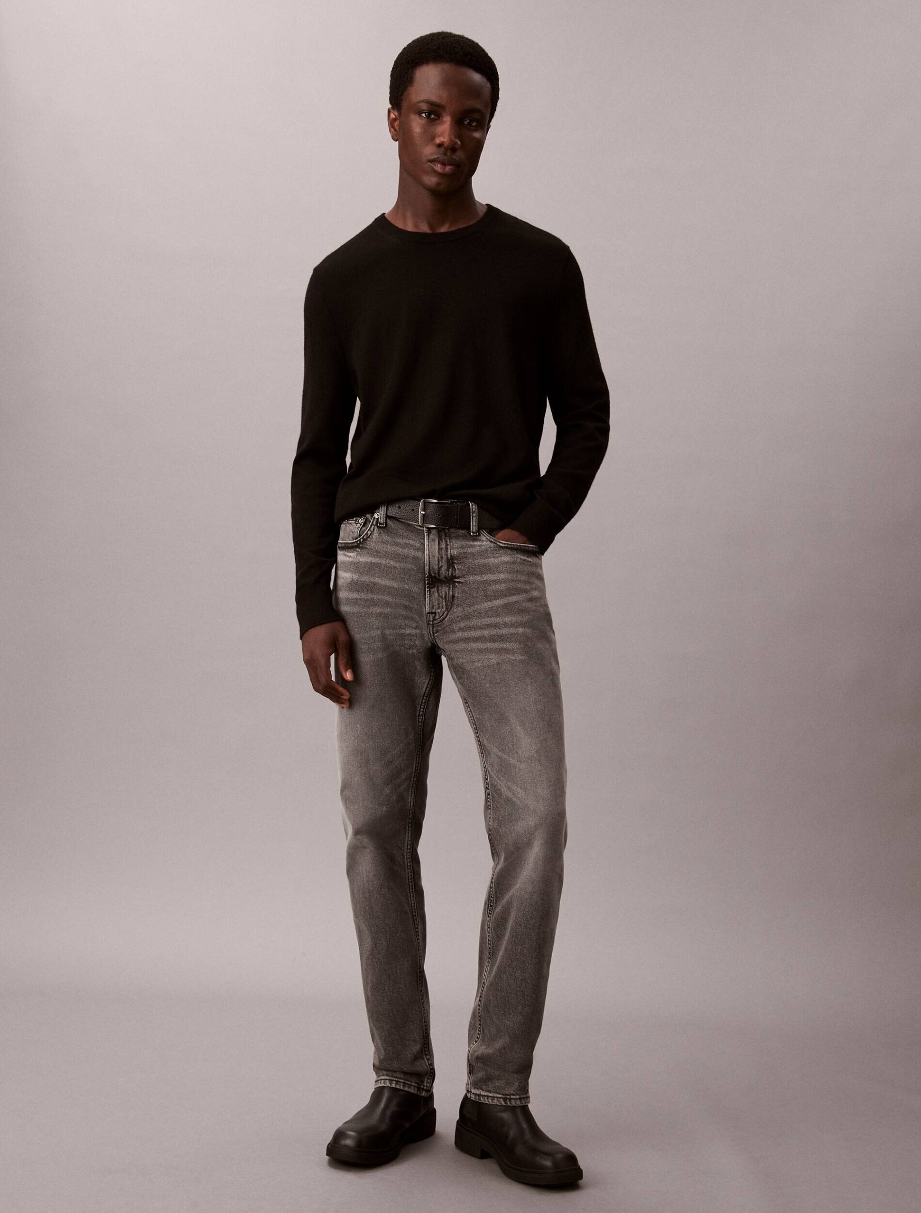Calvin Klein Jeans Blugi Pewter Rock | Slim Fit