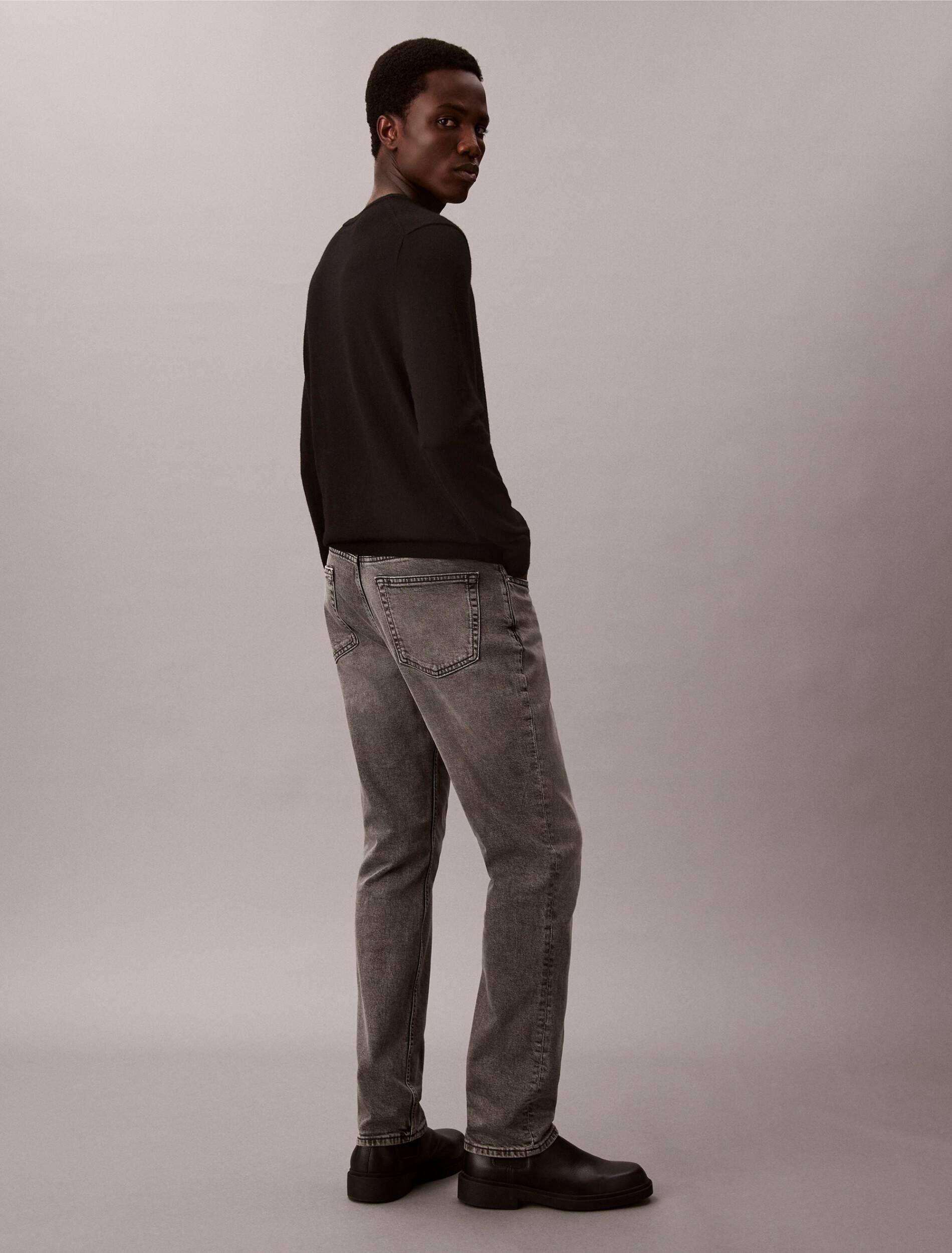 Calvin Klein Jeans Blugi Pewter Rock | Slim Fit