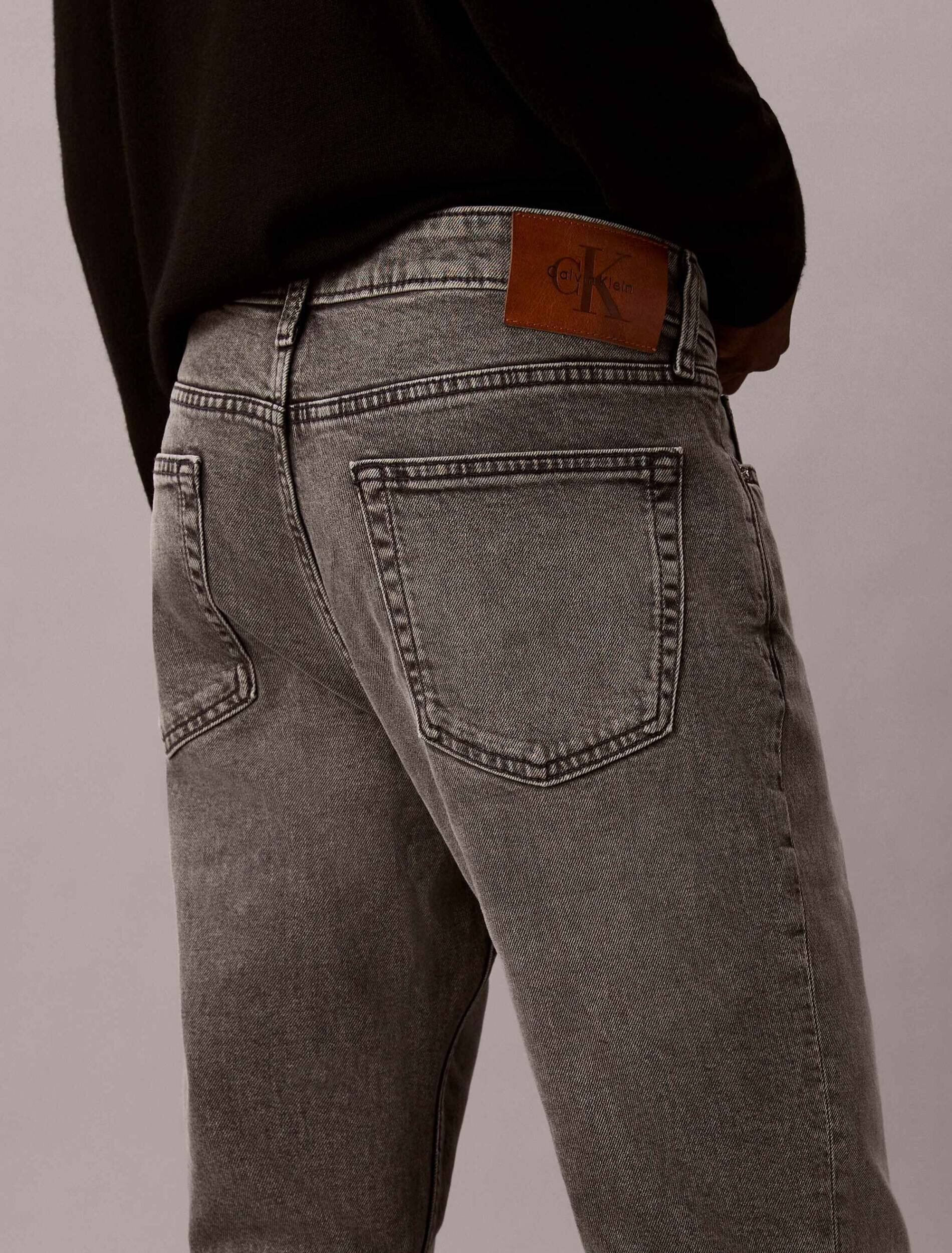 Calvin Klein Jeans Blugi Pewter Rock | Slim Fit