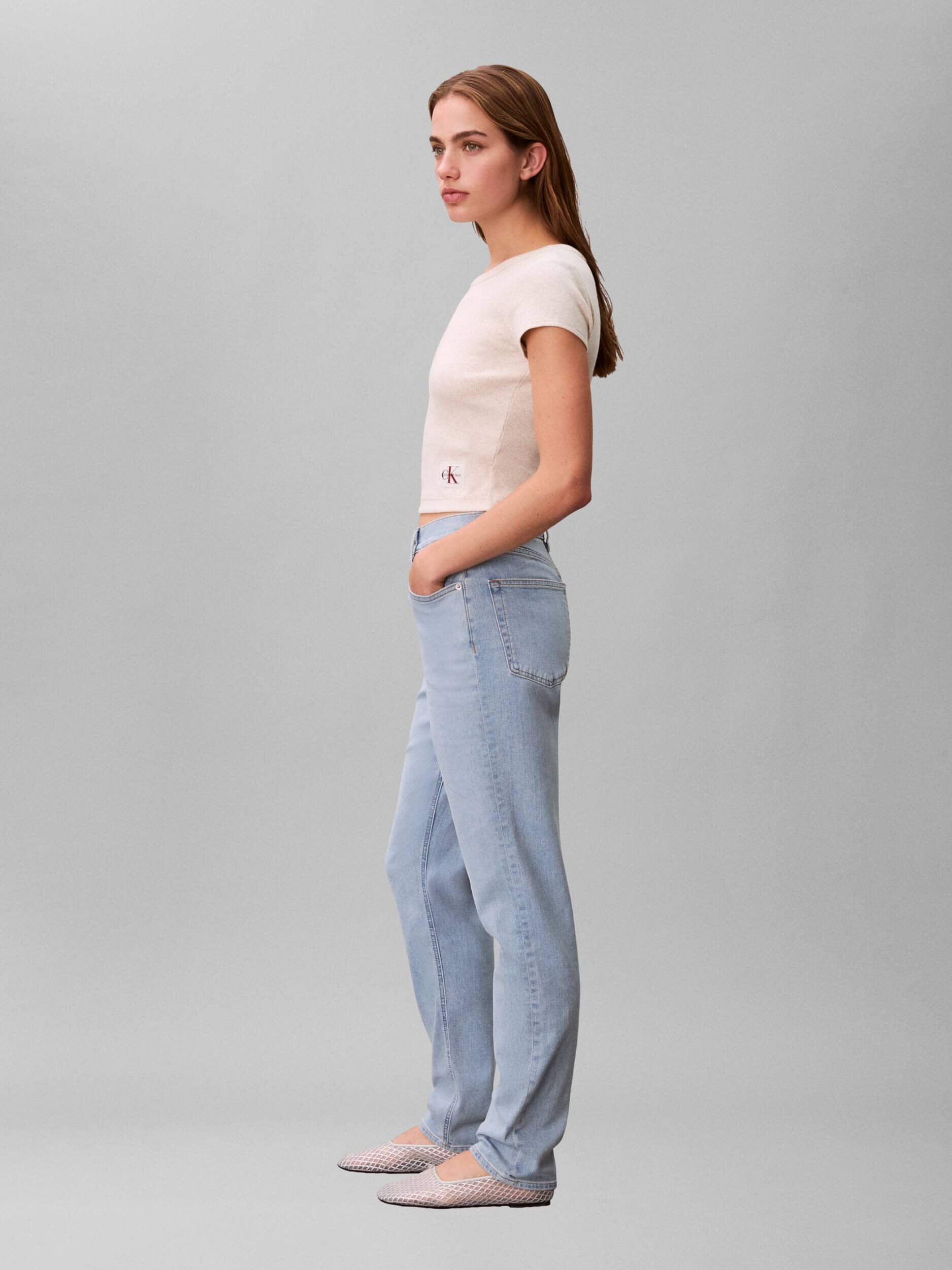 Calvin Klein Jeans Blugi | Relaxed fit | high rise