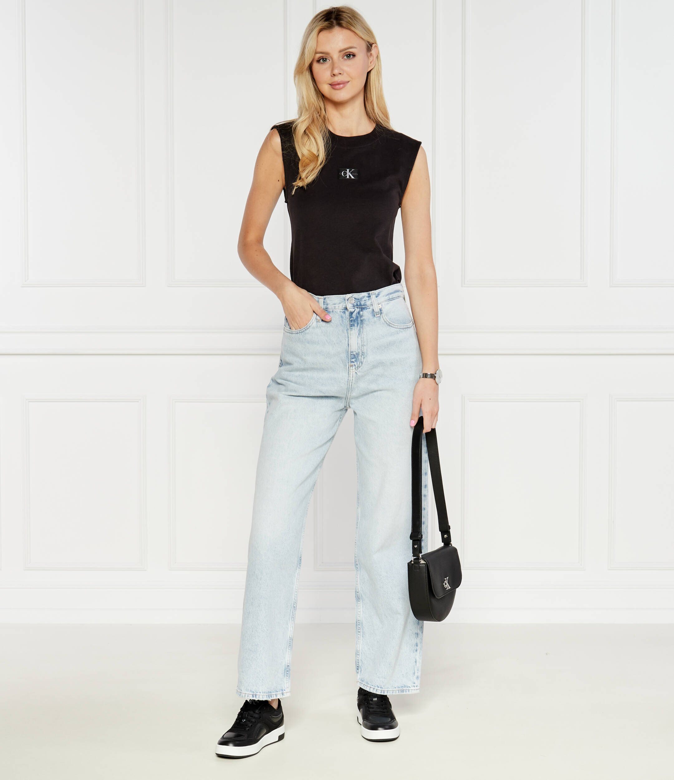 Calvin Klein Jeans Blugi | Relaxed fit | high rise