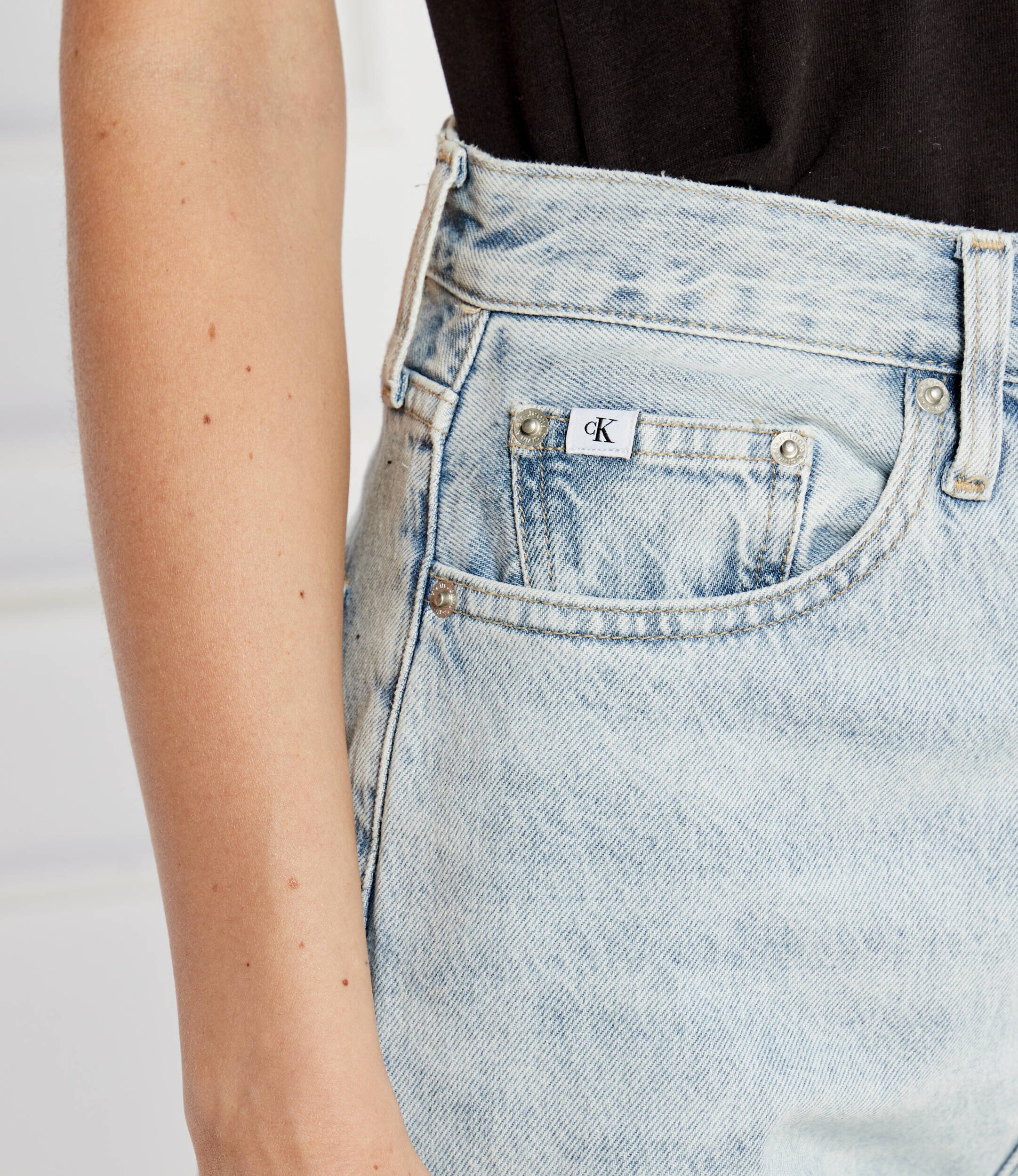 Calvin Klein Jeans Blugi | Relaxed fit | high rise