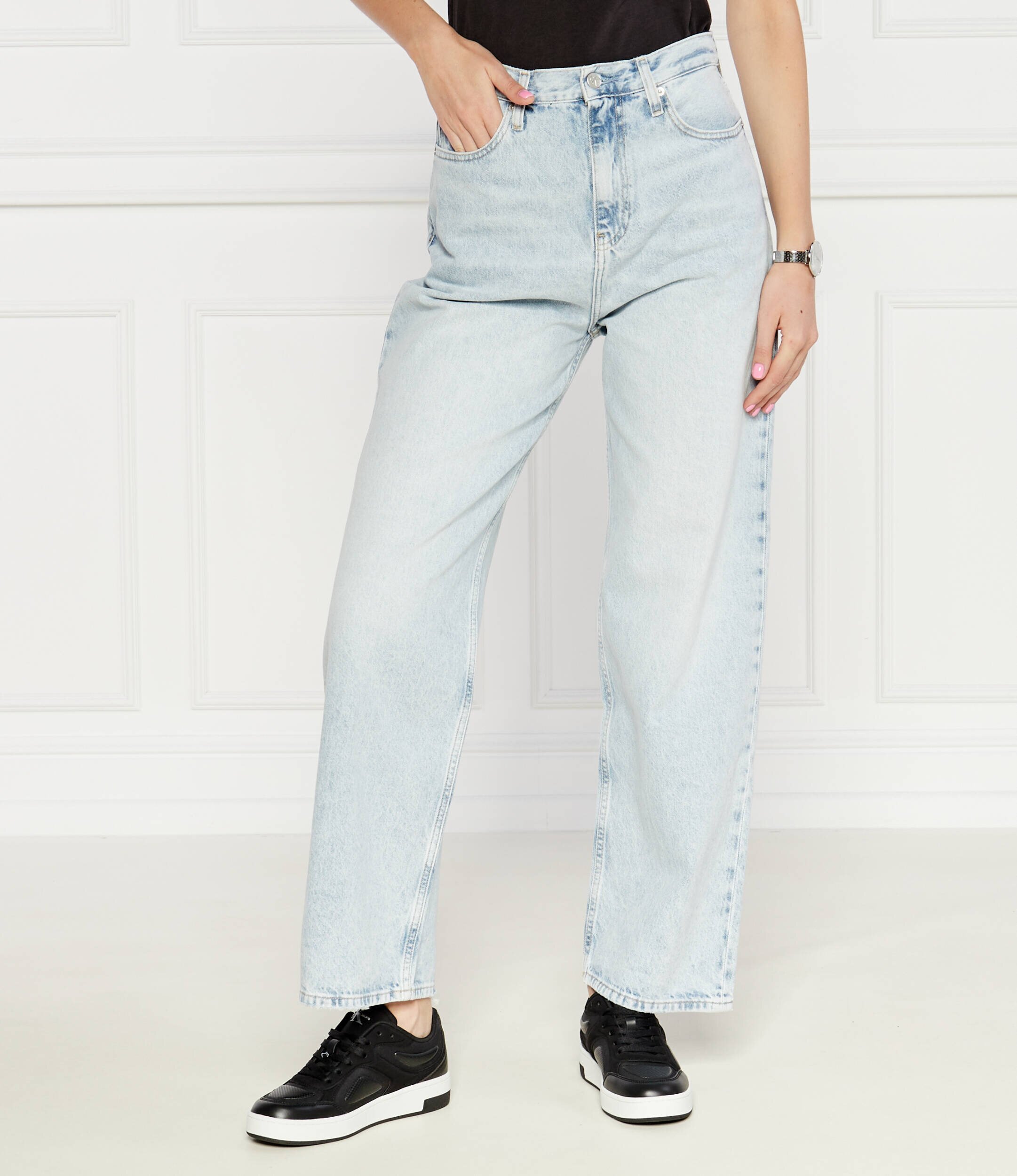 Calvin Klein Jeans Blugi | Relaxed fit | high rise