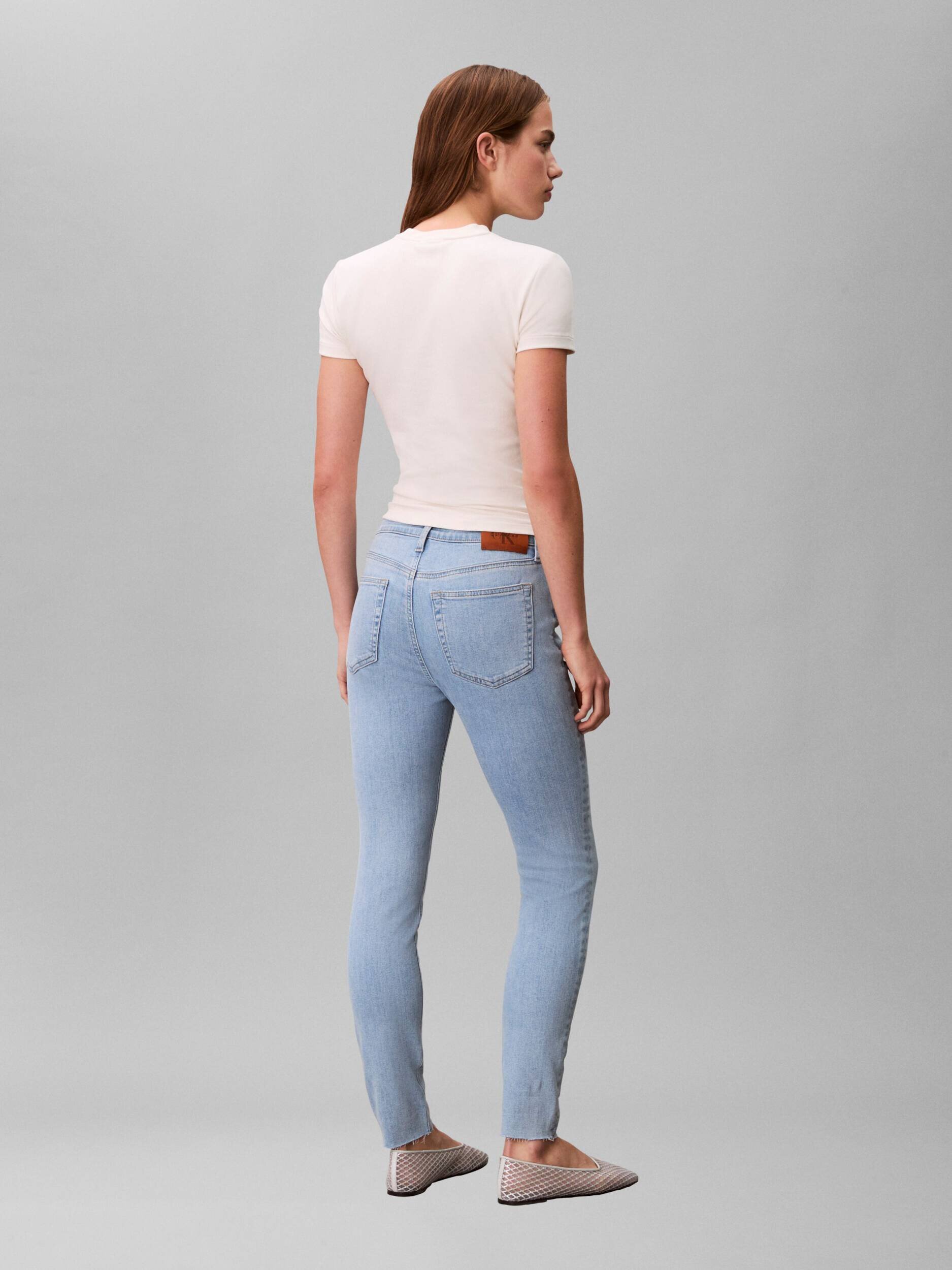 Calvin Klein Jeans Blugi ROBINS EGG | Skinny fit | mid rise