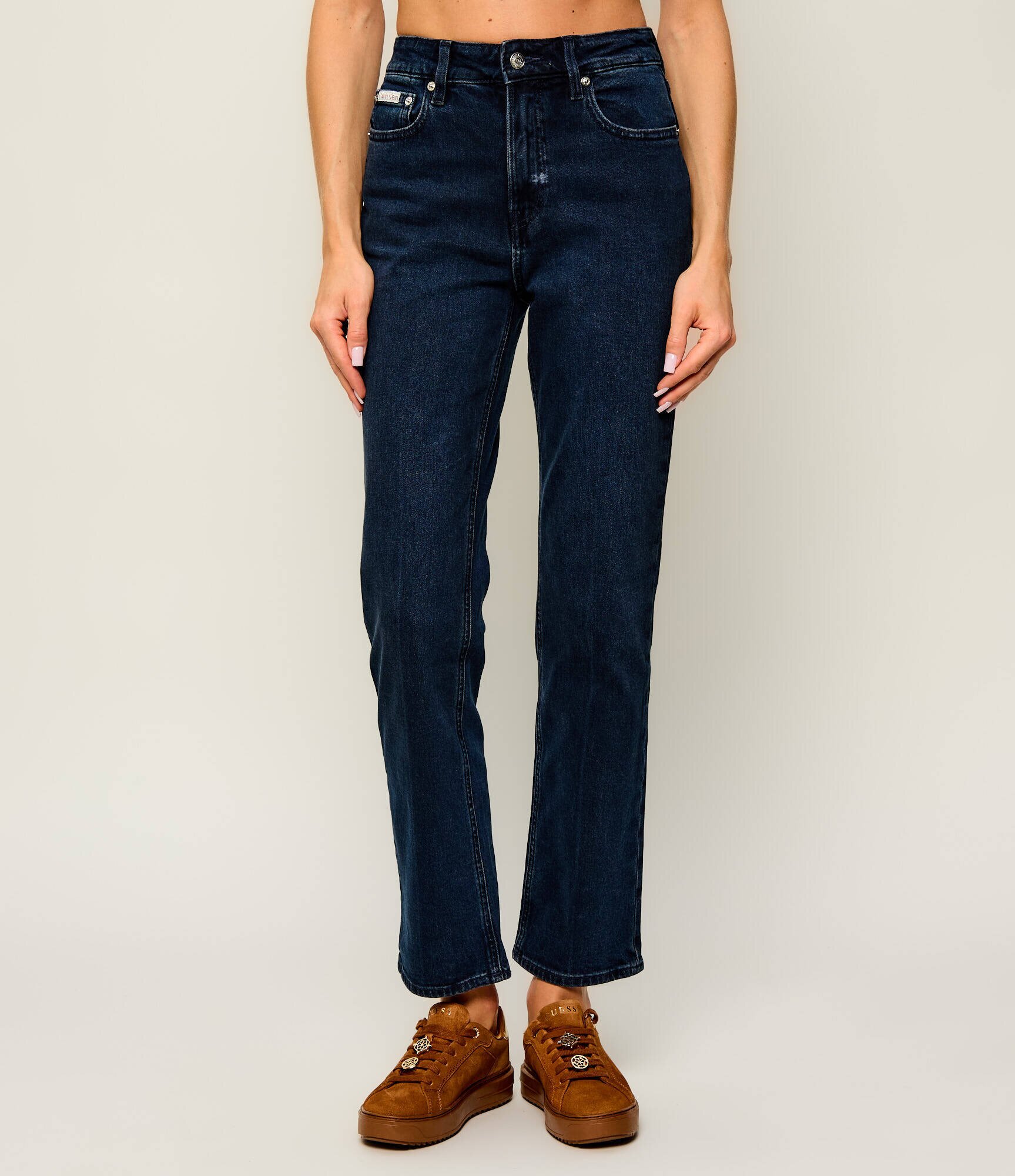 Calvin Klein Jeans Blugi | Straight fit | high rise
