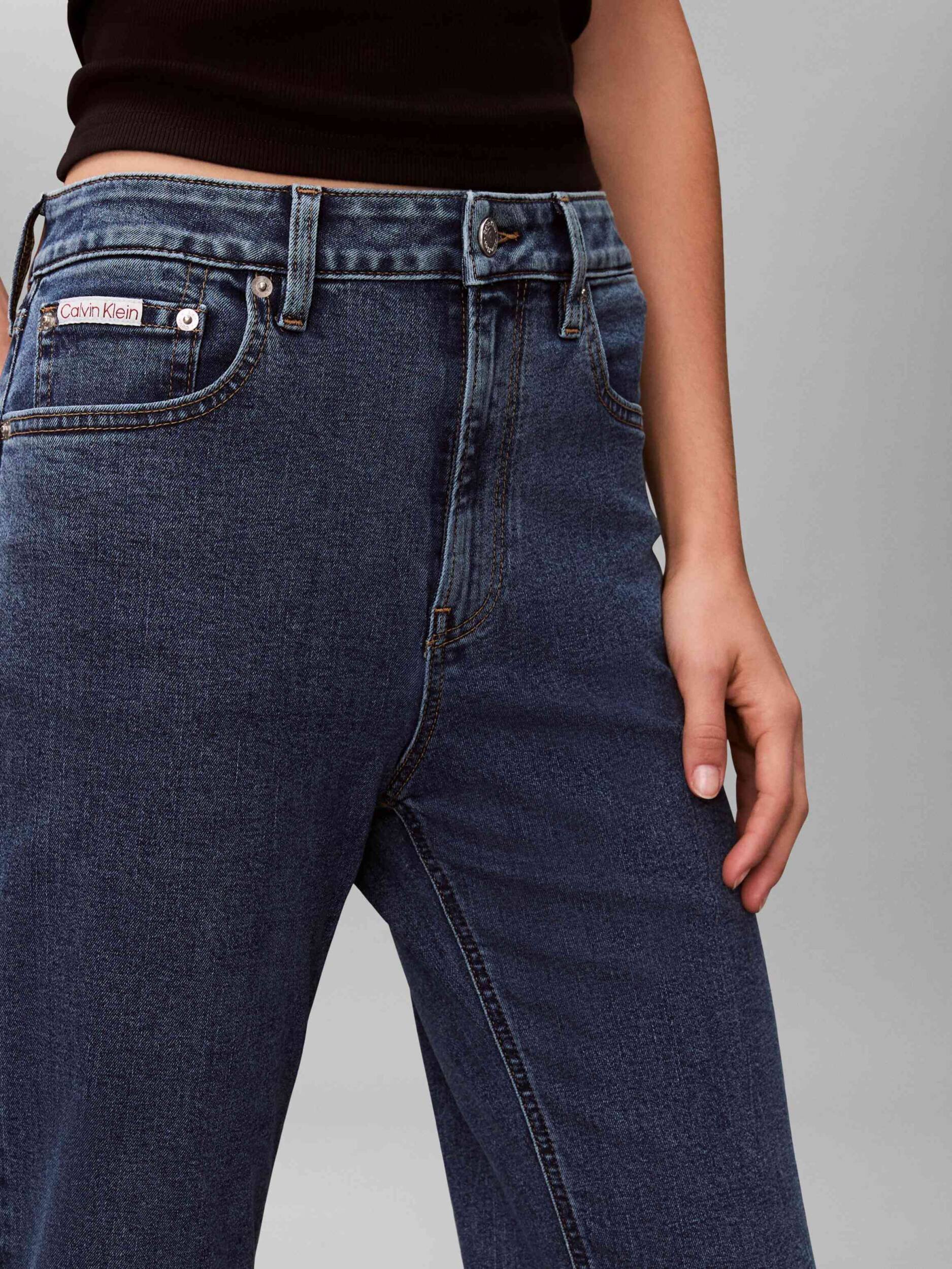 Calvin Klein Jeans Blugi | Straight fit | high rise