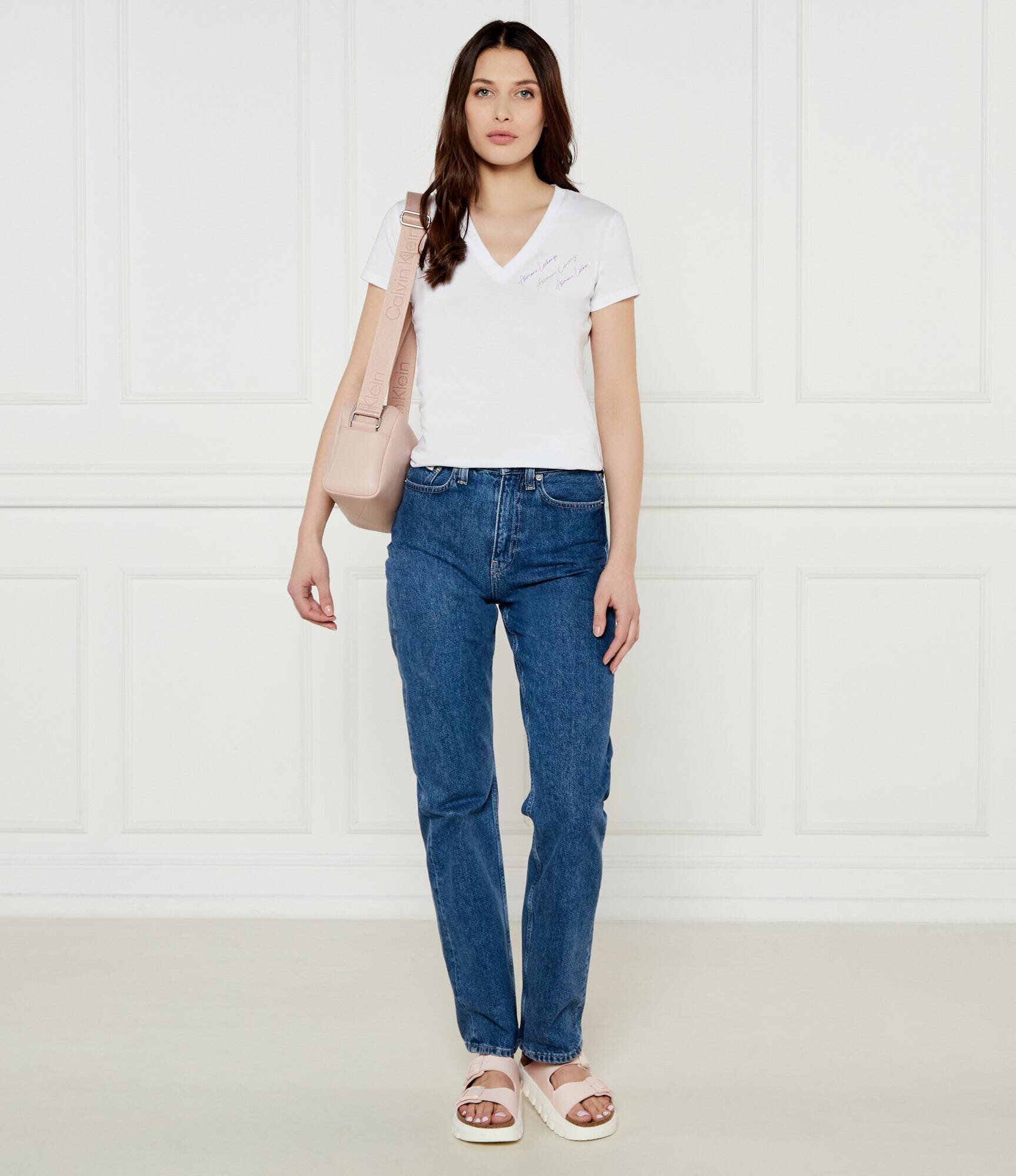 Calvin Klein Jeans Blugi | Straight fit | high rise